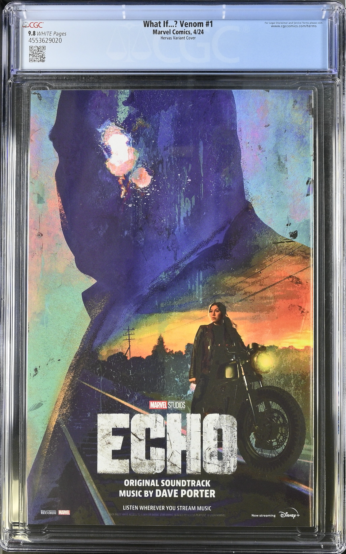 What If...? Venom #1 Hervas 1:10 Retailer Incentive Variant CGC 9.8