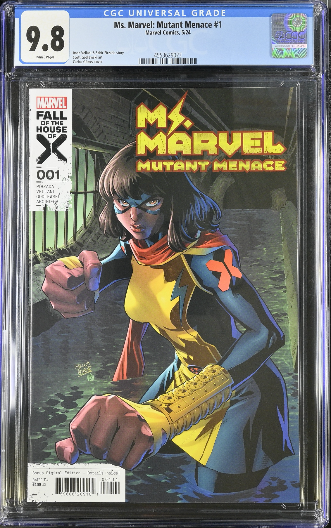 Ms. Marvel: Mutant Menace #1 CGC 9.8