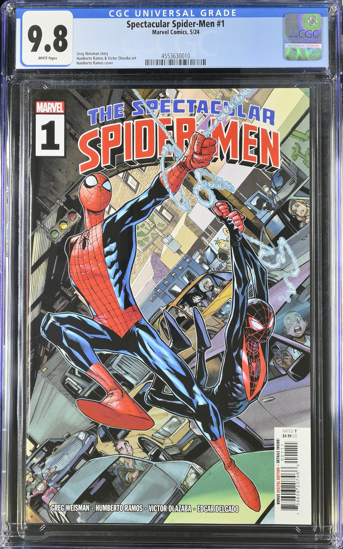 The Spectacular Spider-Men #1 CGC 9.8