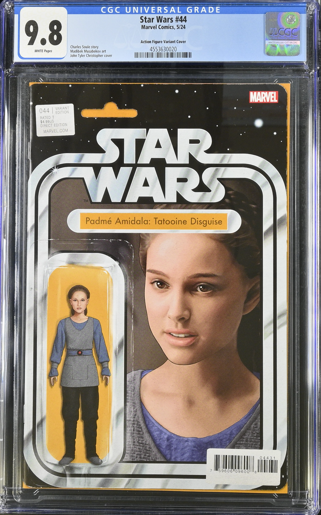 Star Wars #44 Action Figure Variant CGC 9.8