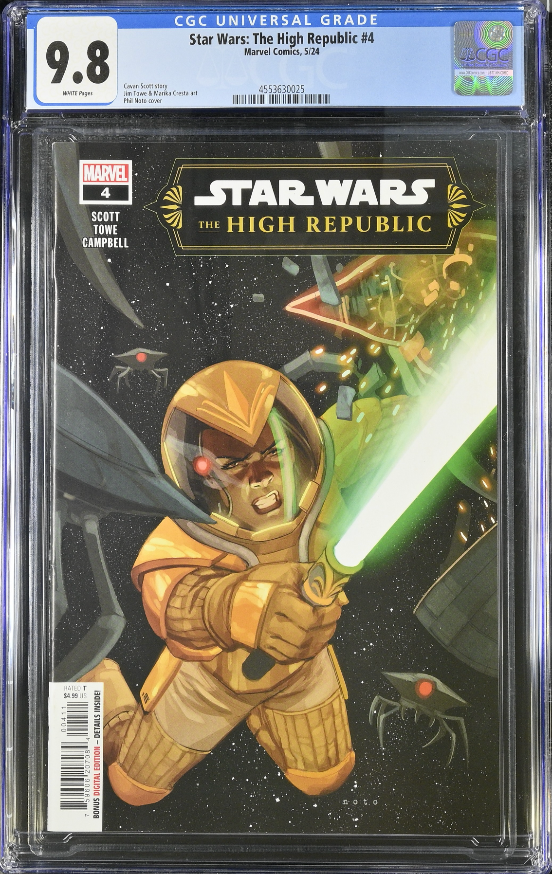 Star Wars: The High Republic (Phase III) #4 CGC 9.8