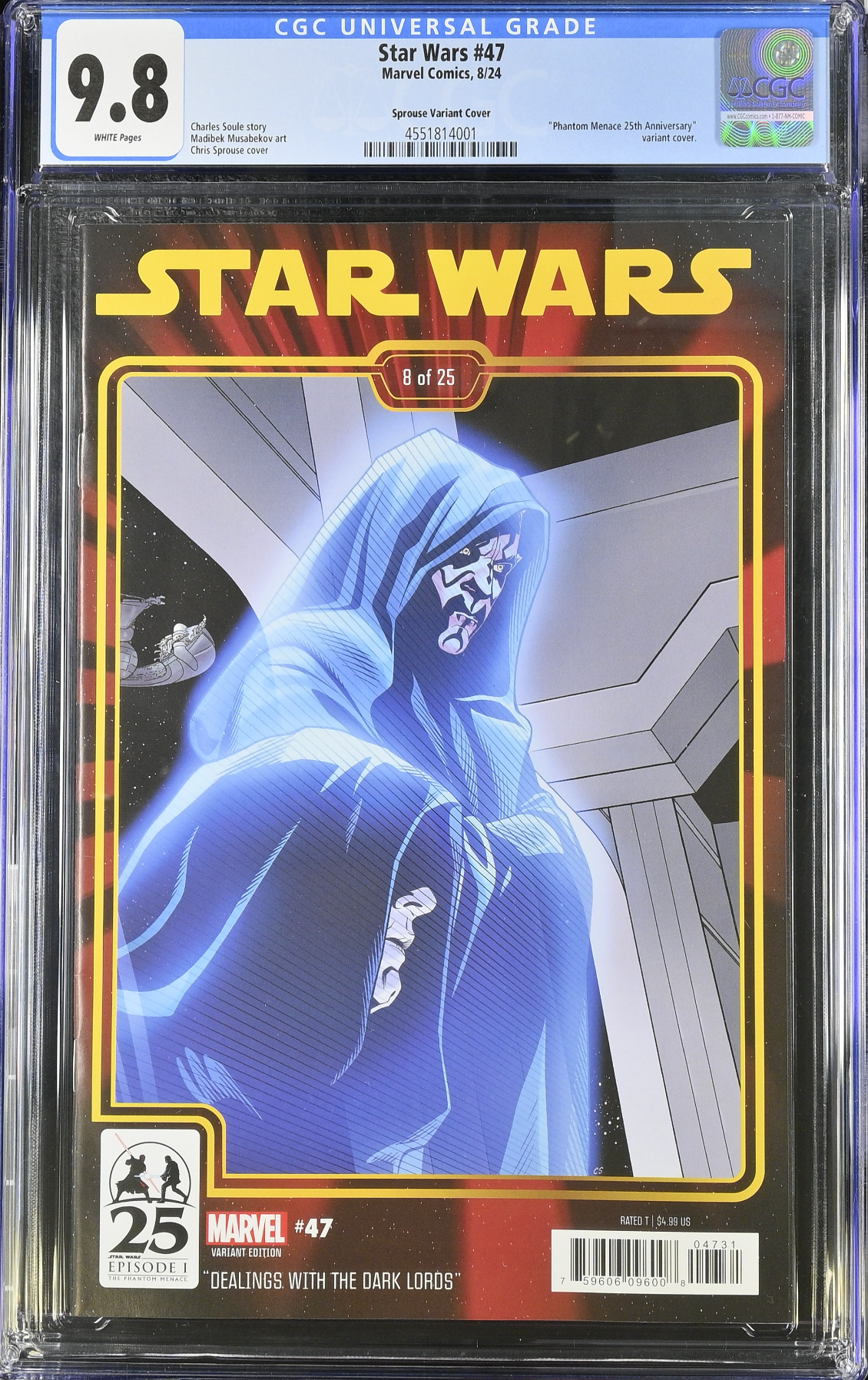 Star Wars #47 Sprouse Variant CGC 9.8