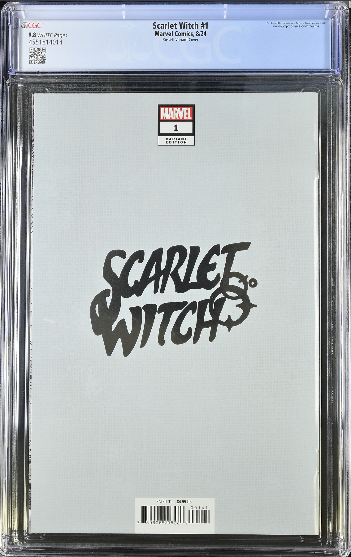 Scarlet Witch #1 Russell Foil Variant CGC 9.8