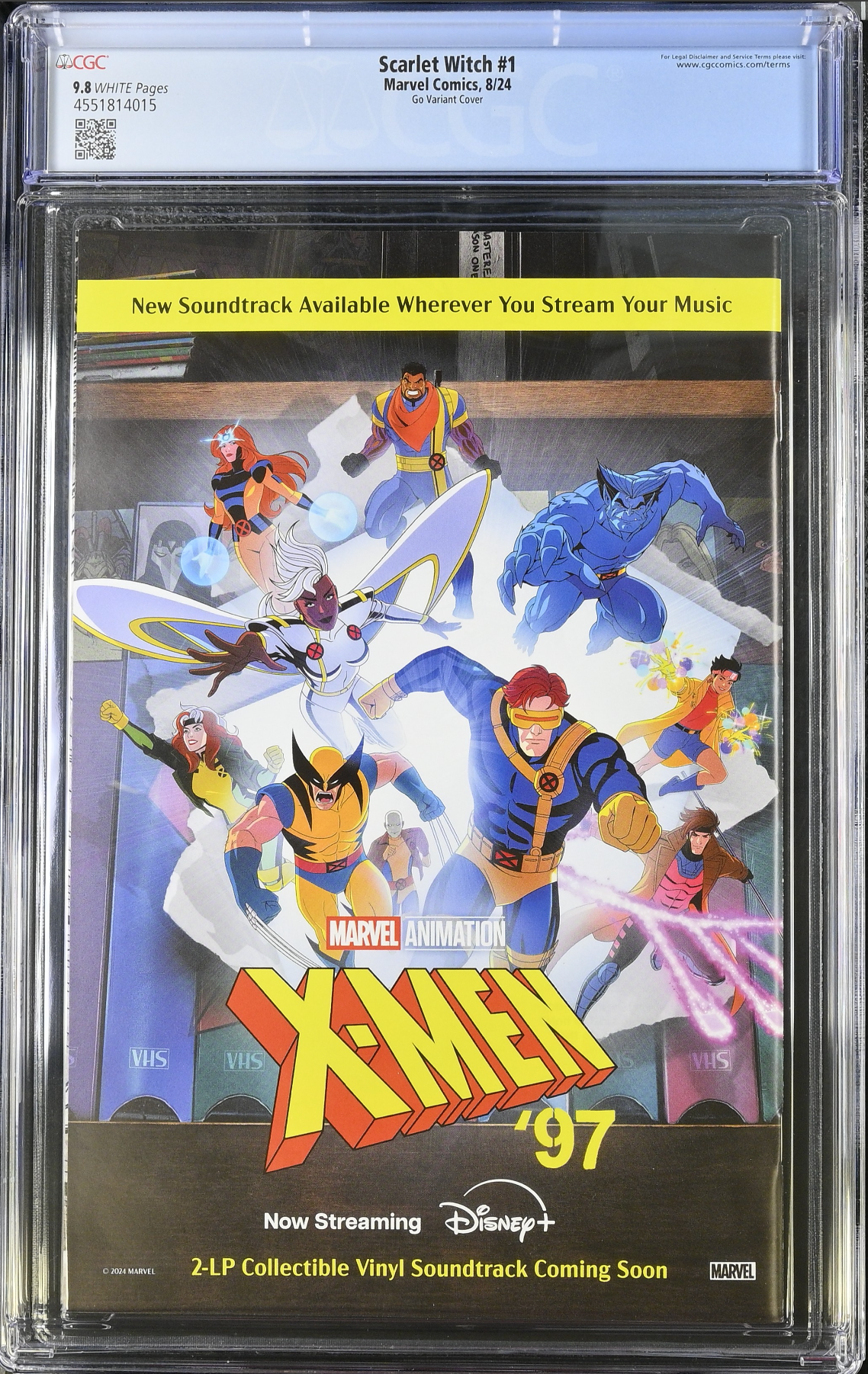 Scarlet Witch #1 Go Variant CGC 9.8