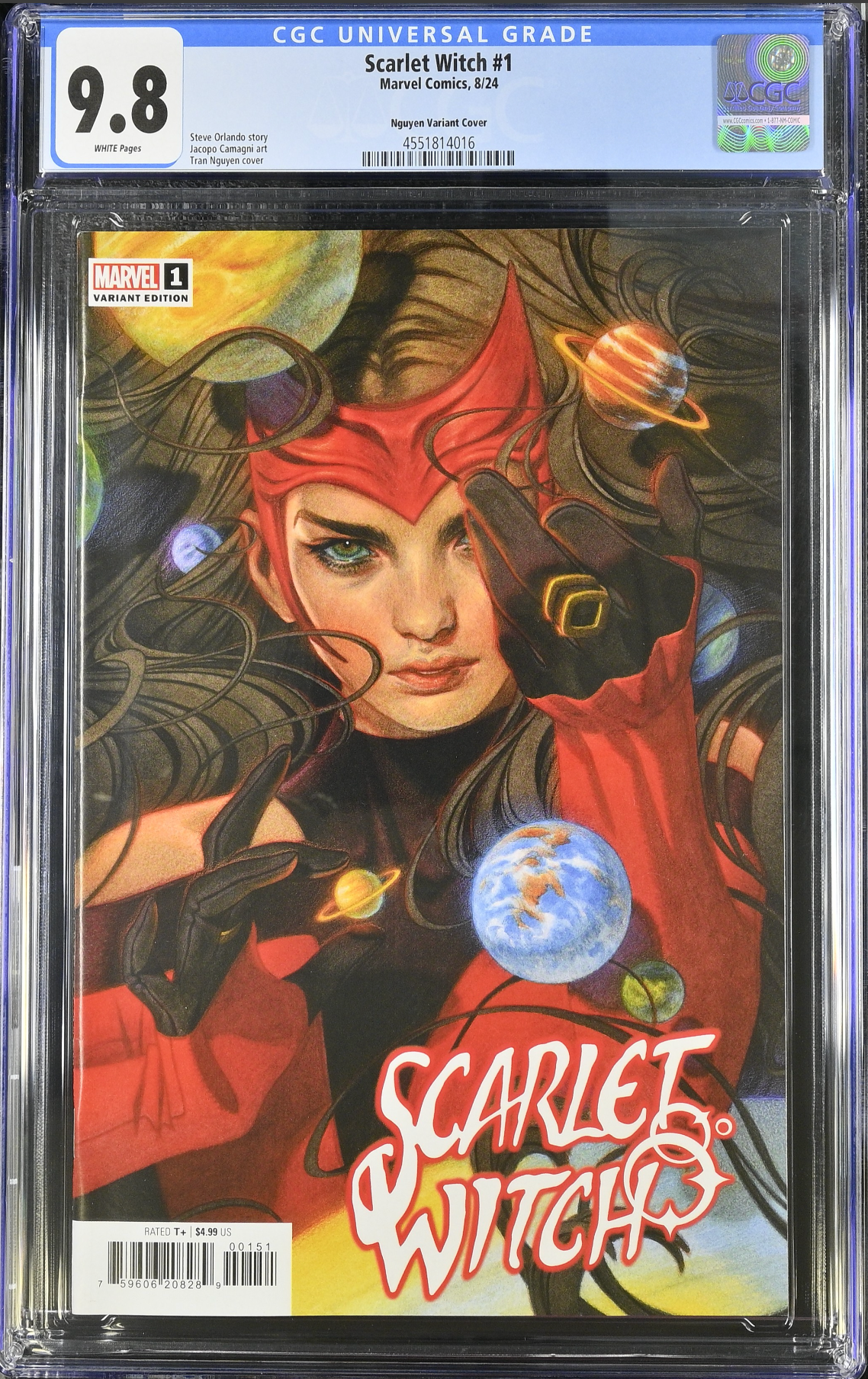 Scarlet Witch #1 Nguyen Variant CGC 9.8