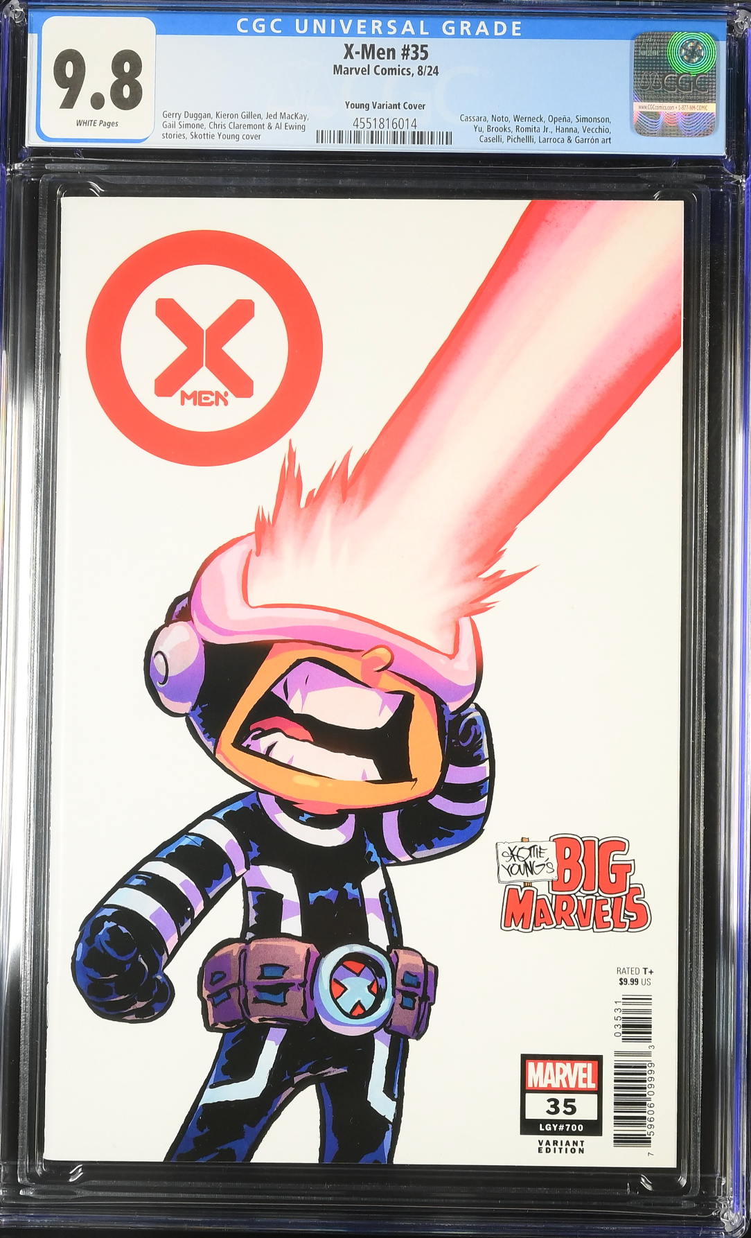 X-Men #35 (#700) Young Variant CGC 9.8