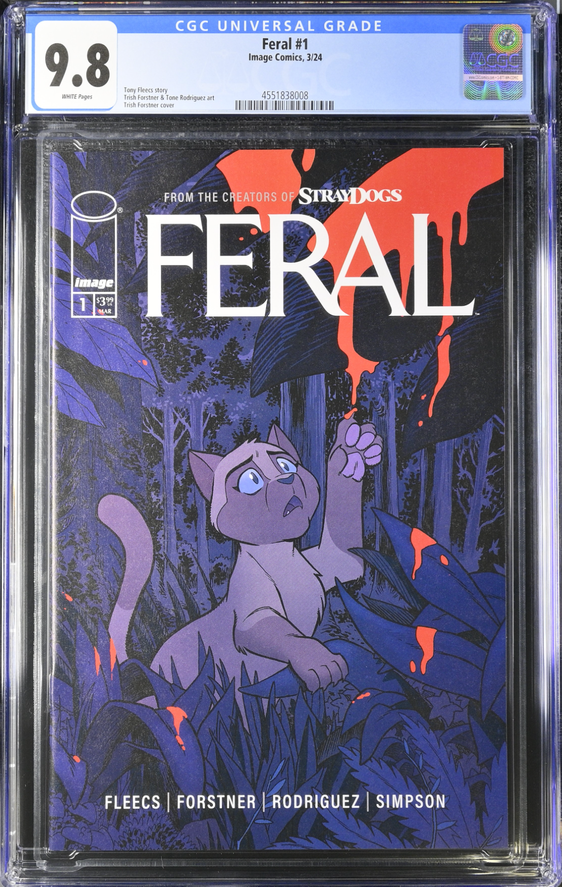 Feral #1 CGC 9.8