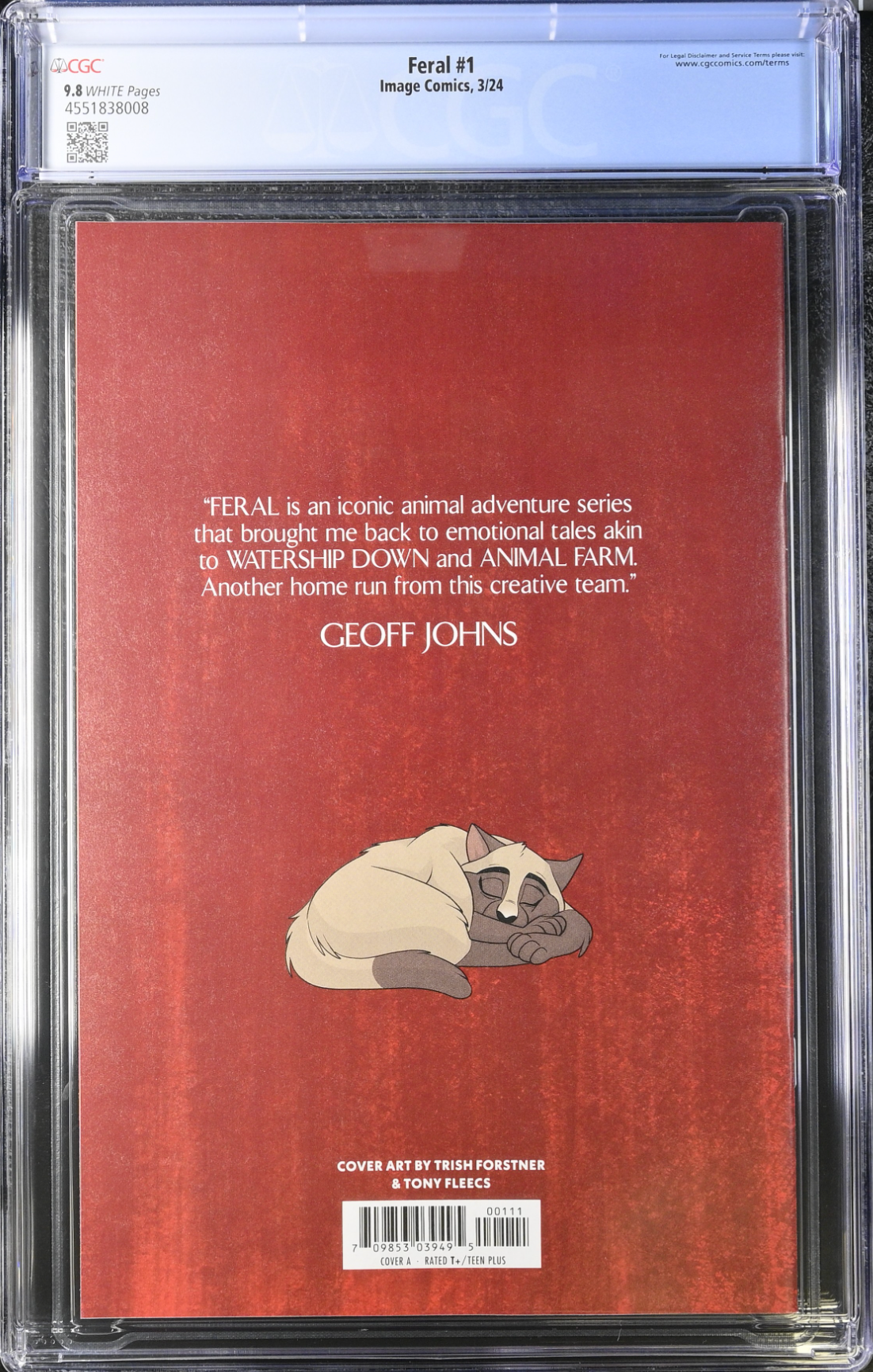 Feral #1 CGC 9.8