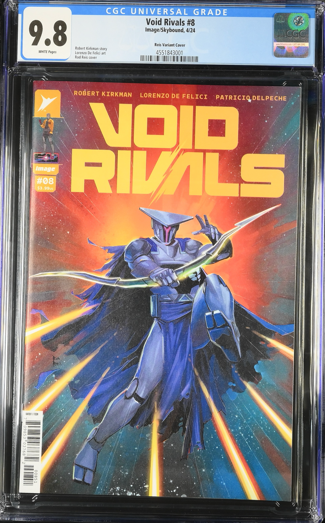 Void Rivals #8 Reis 1:50 Retailer Incentive Variant CGC 9.8