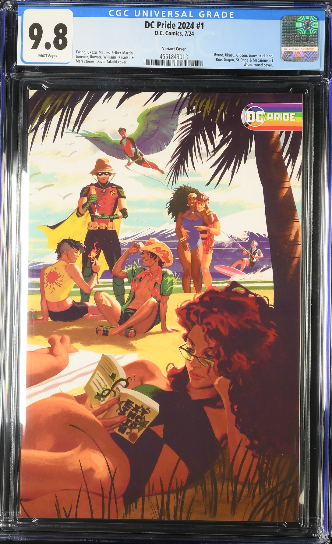 DC Pride 2024 #1 Talaski Wraparound Variant CGC 9.8