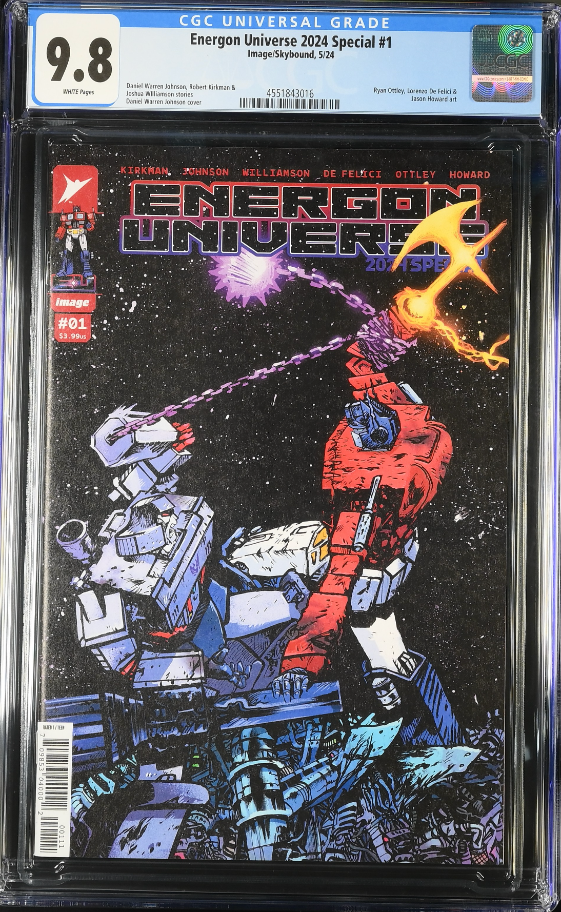 Energon Universe 2024 Special #1 CGC 9.8