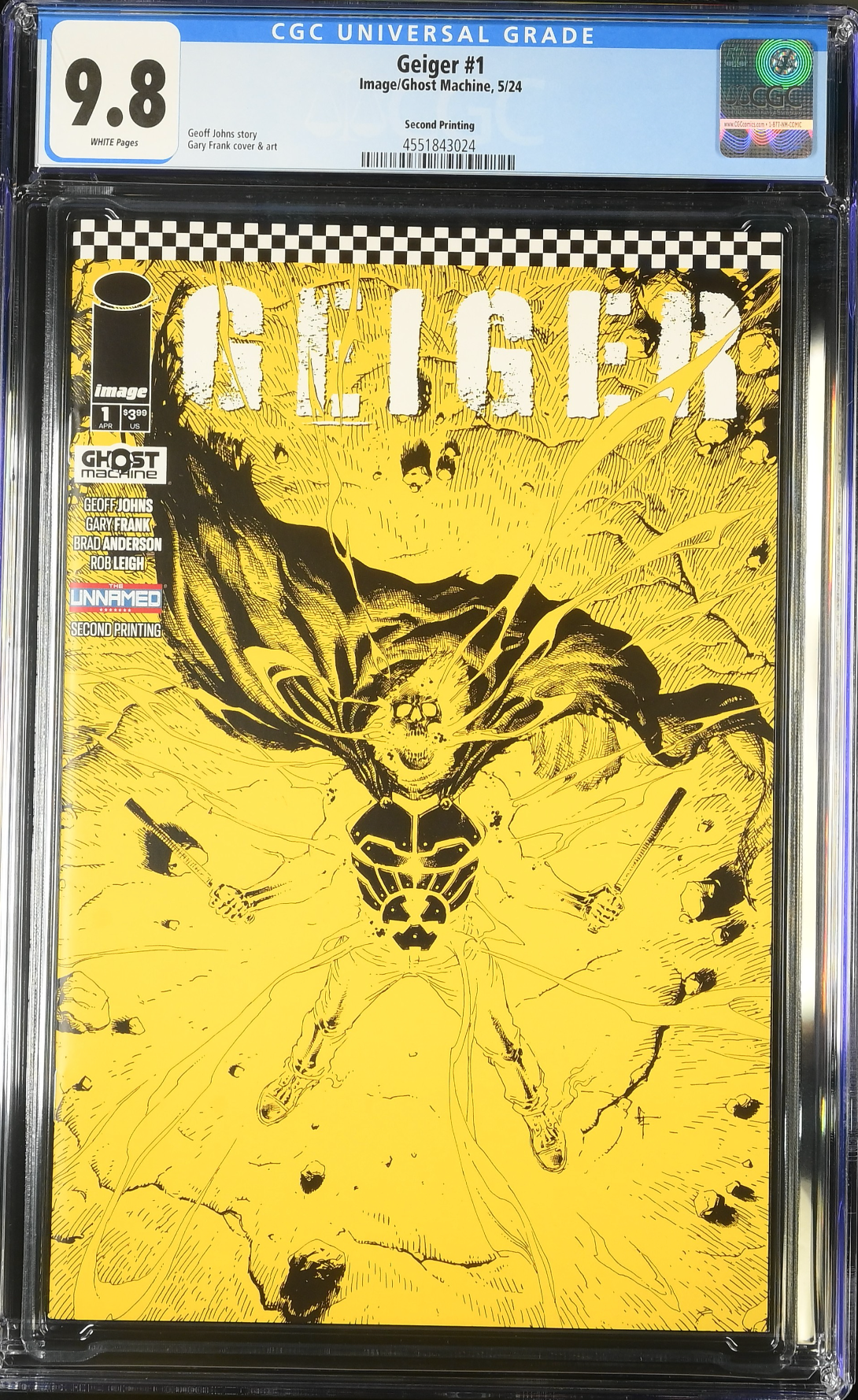 Geiger #1 Second Printing CGC 9.8
