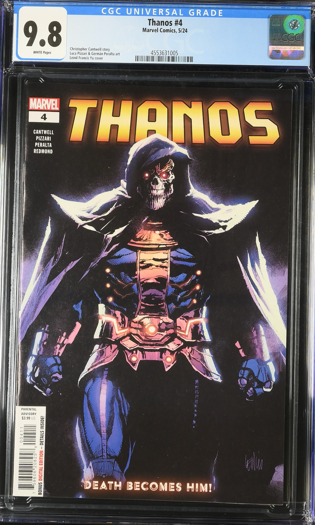Thanos #4 CGC 9.8