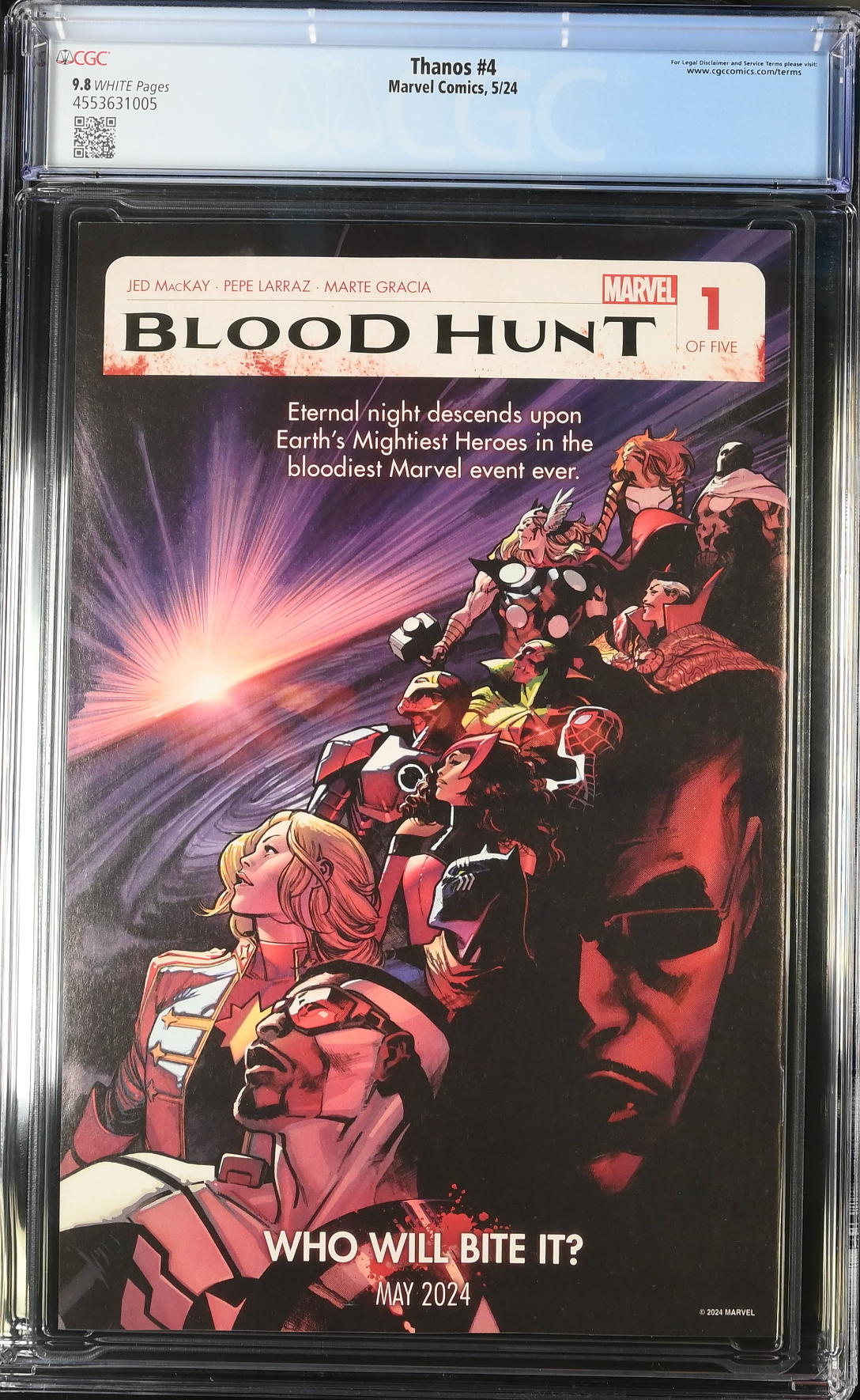 Thanos #4 CGC 9.8