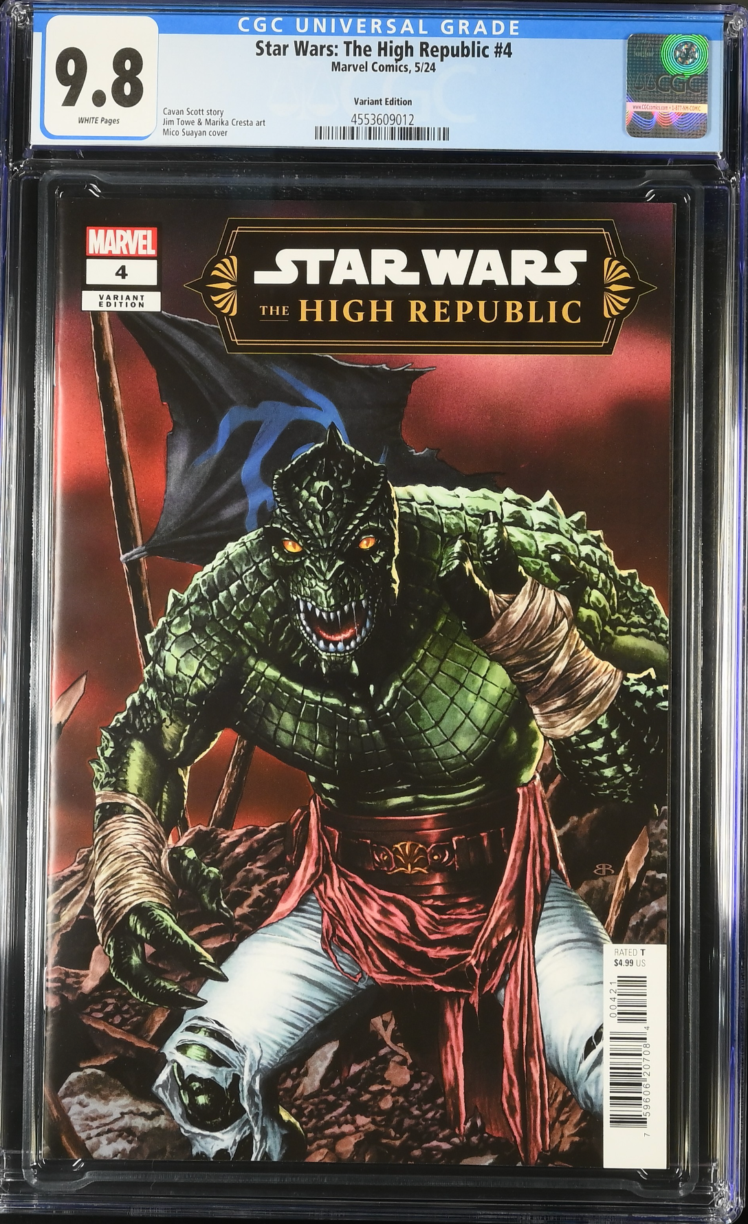 Star Wars: The High Republic (Phase III) #4 Suayan Connecting Variant CGC 9.8