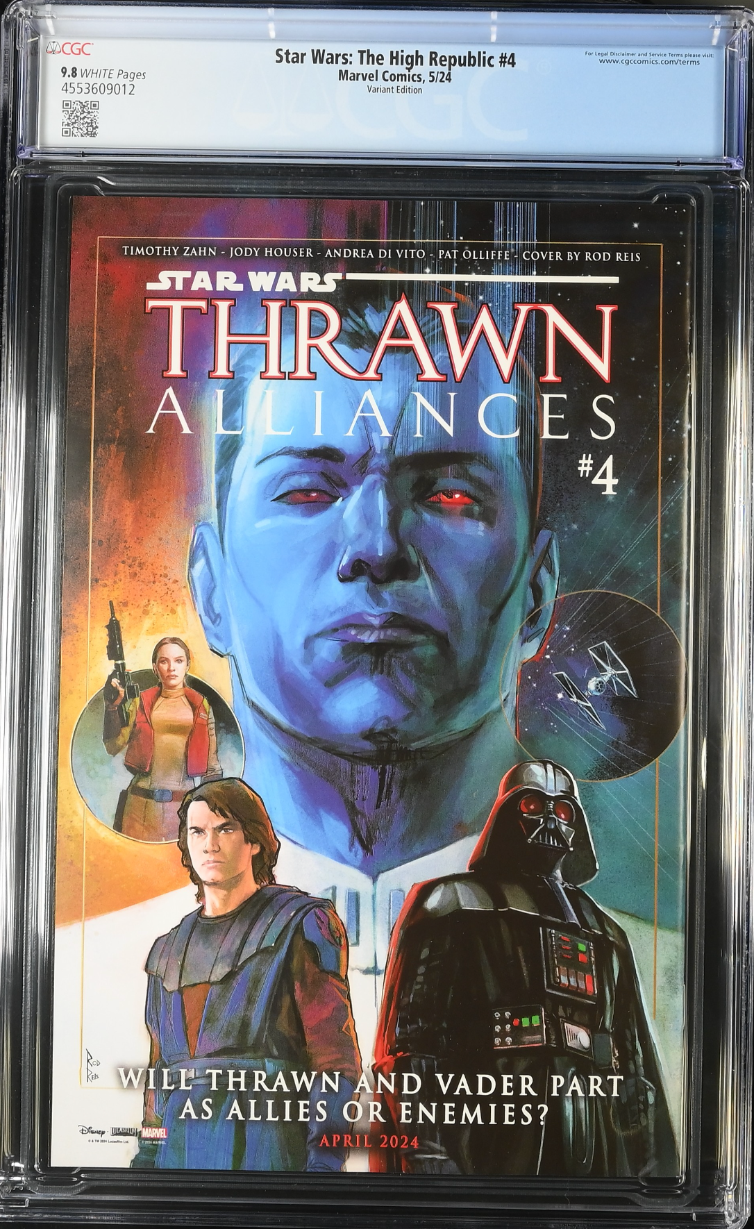 Star Wars: The High Republic (Phase III) #4 Suayan Connecting Variant CGC 9.8