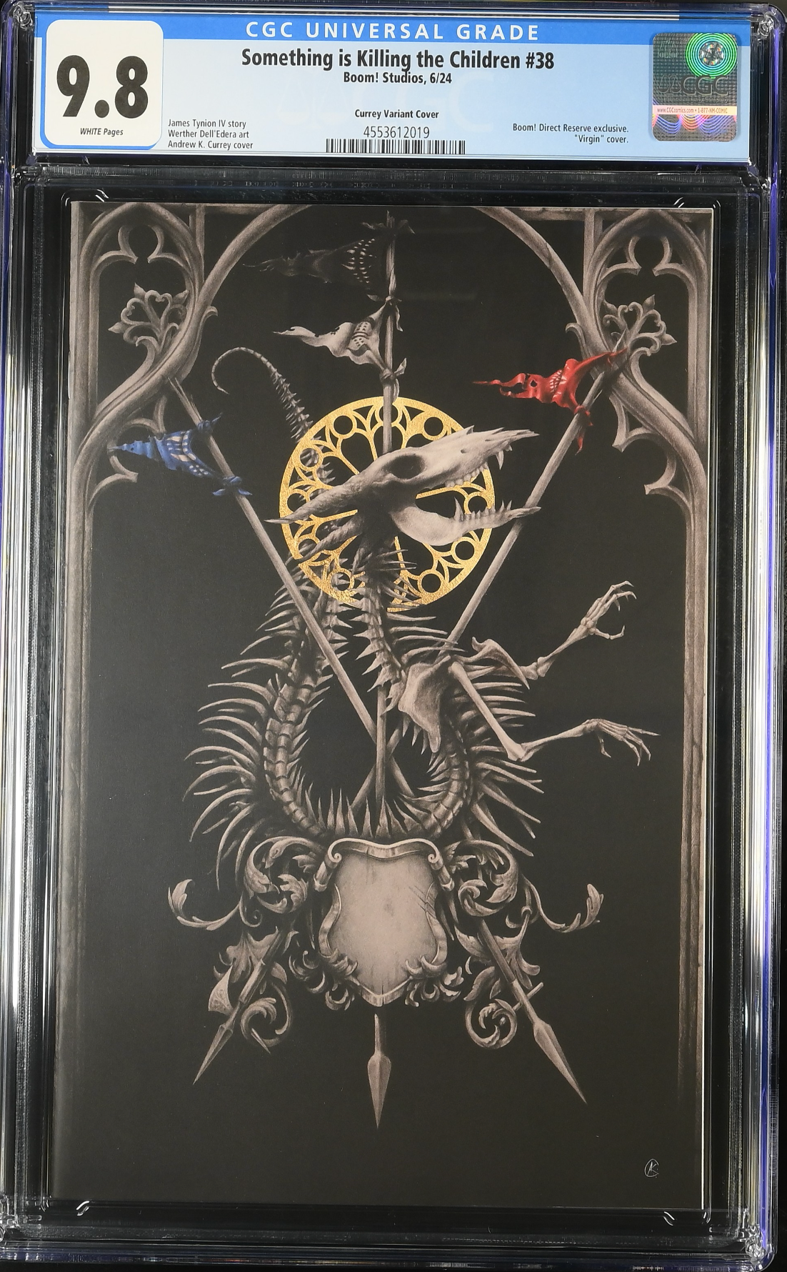 Something is Killing the Children #38 SDCC Currey Connecting Virgin Variant CGC 9.8