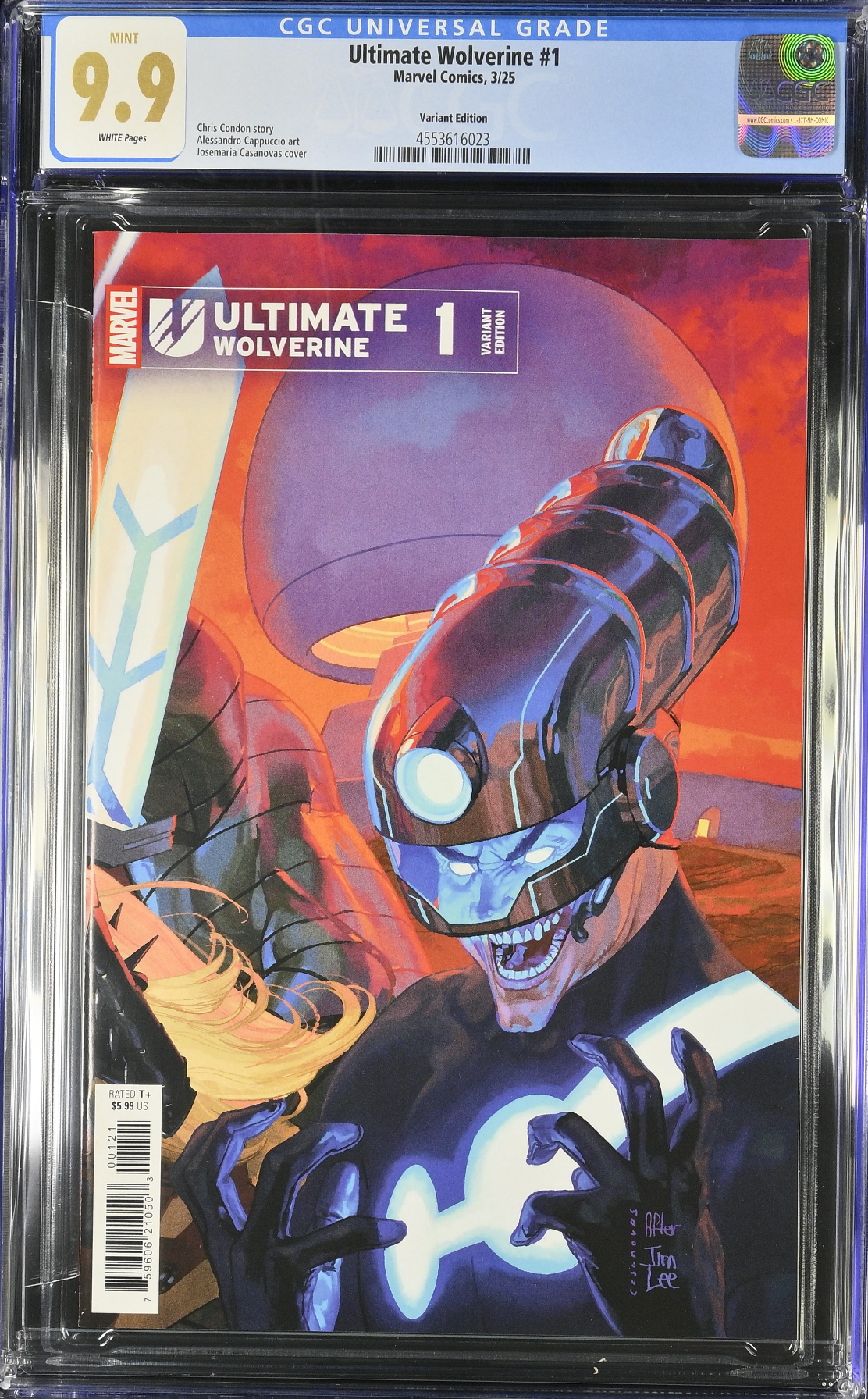 Ultimate Wolverine #1 Casanovas Connecting Variant CGC 9.9