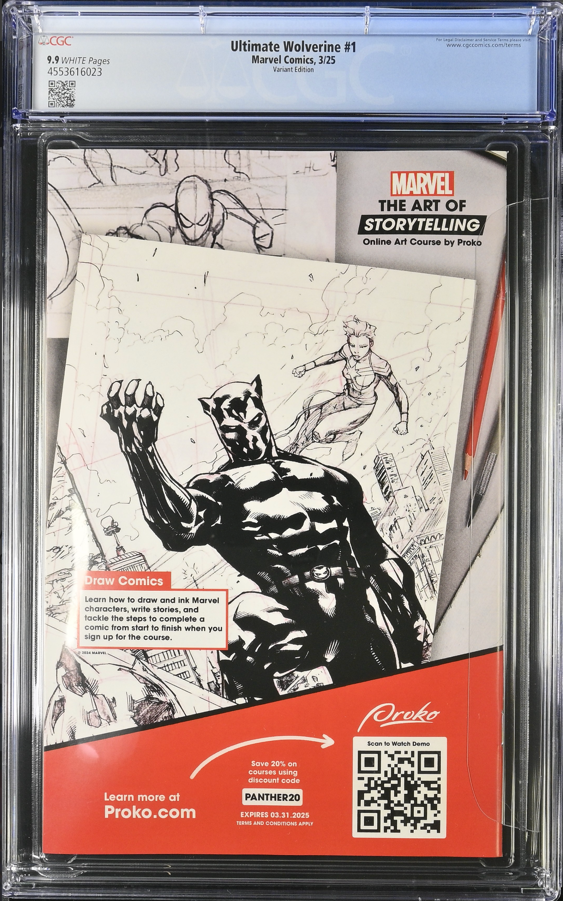 Ultimate Wolverine #1 Casanovas Connecting Variant CGC 9.9