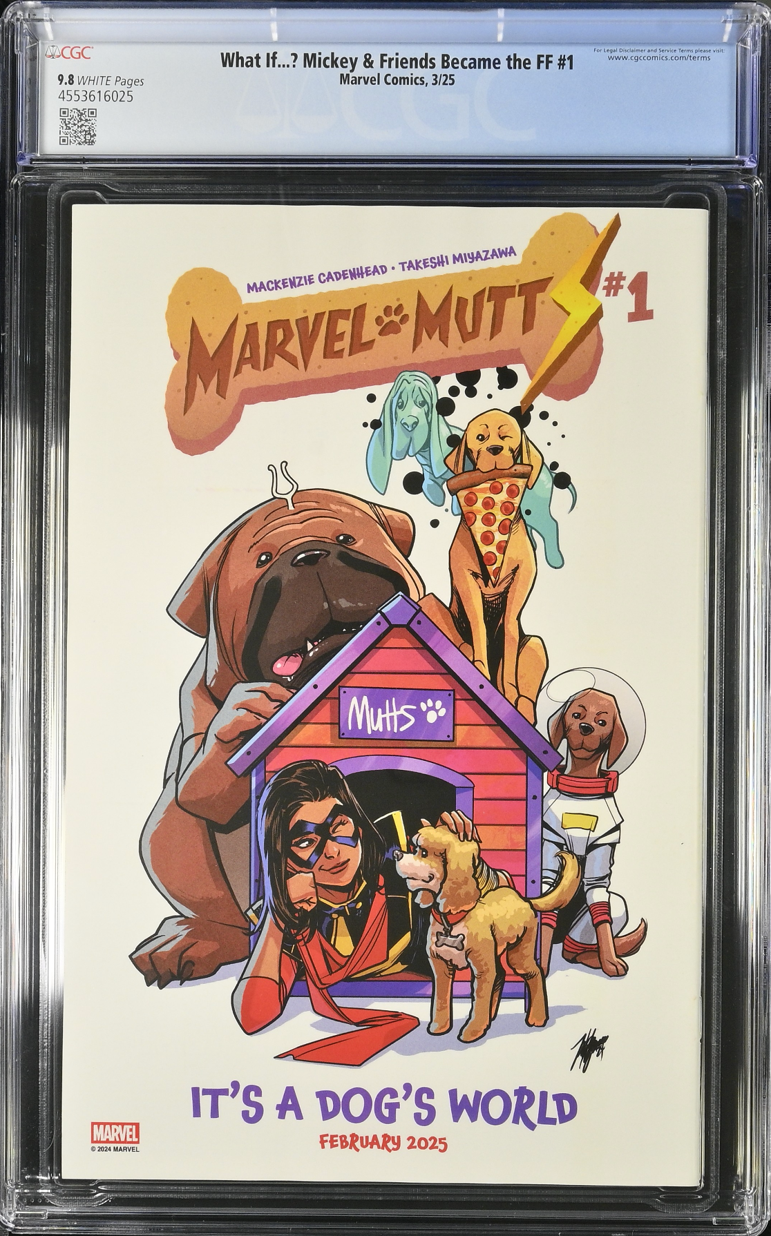 Marvel & Disney: What If...? Mickey & Friends Became the Fantastic Four #1 CGC 9.8