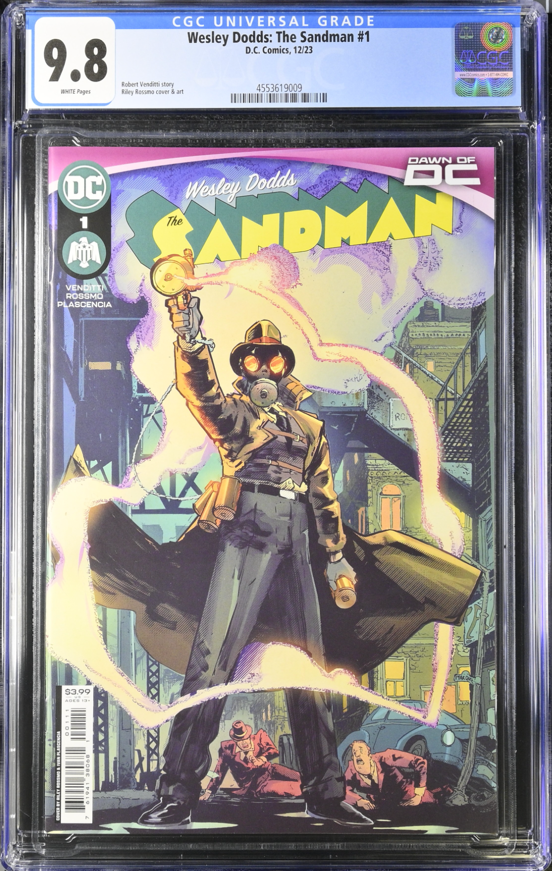 Wesley Dodds: The Sandman #1 CGC 9.8