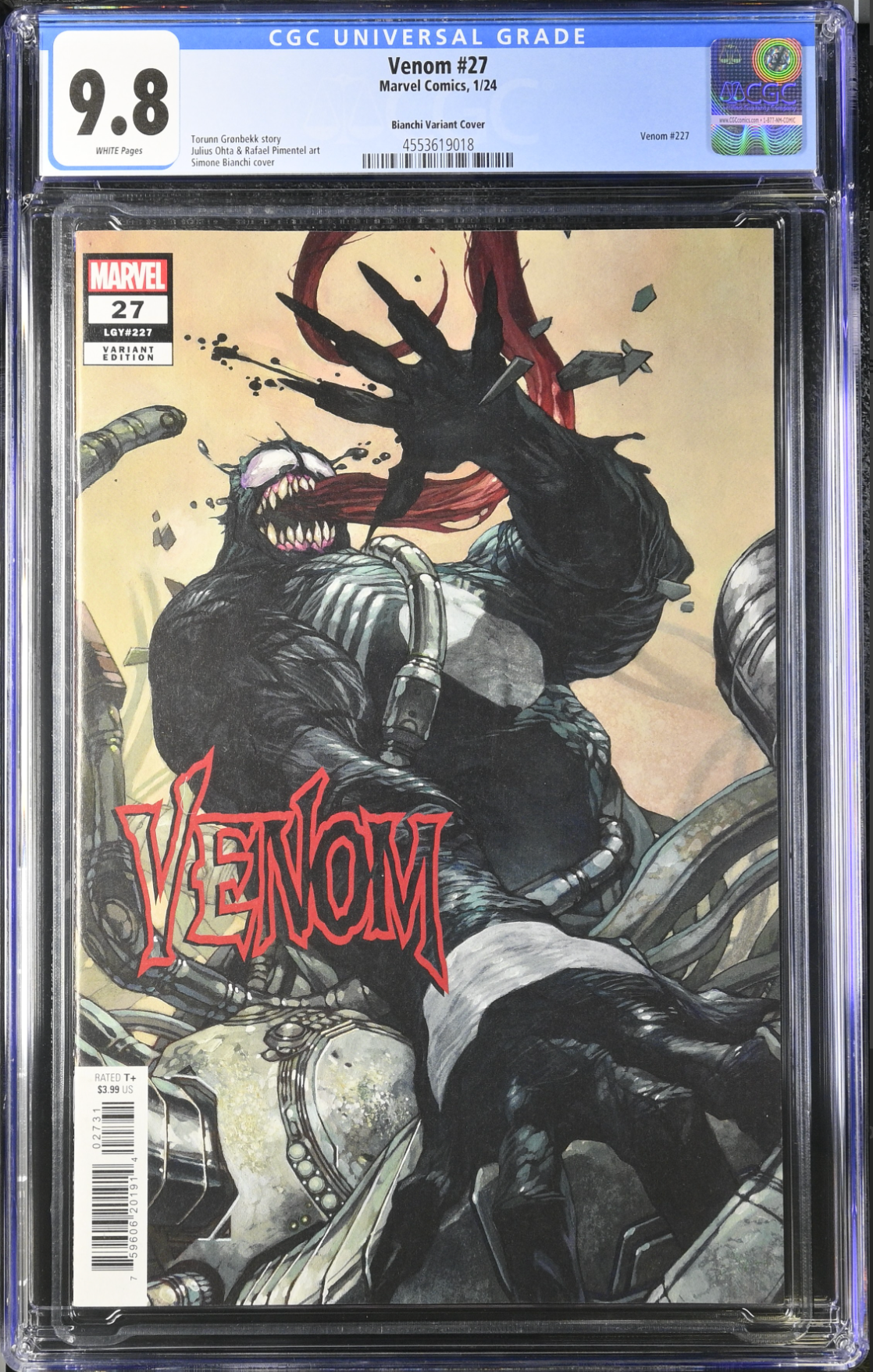 Venom #27 Bianchi Variant CGC 9.8