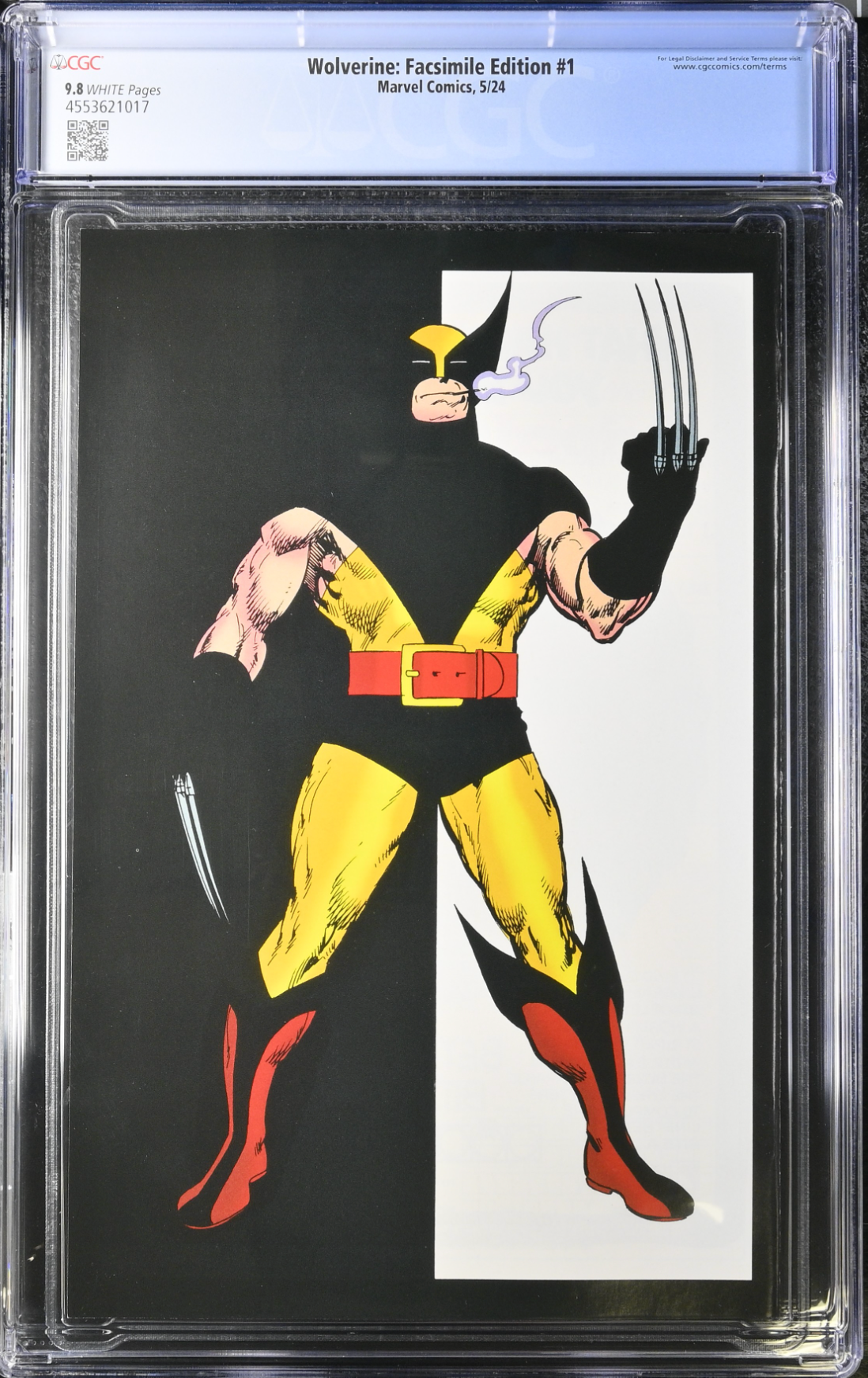 Wolverine #1 Facsimile Edition CGC 9.8