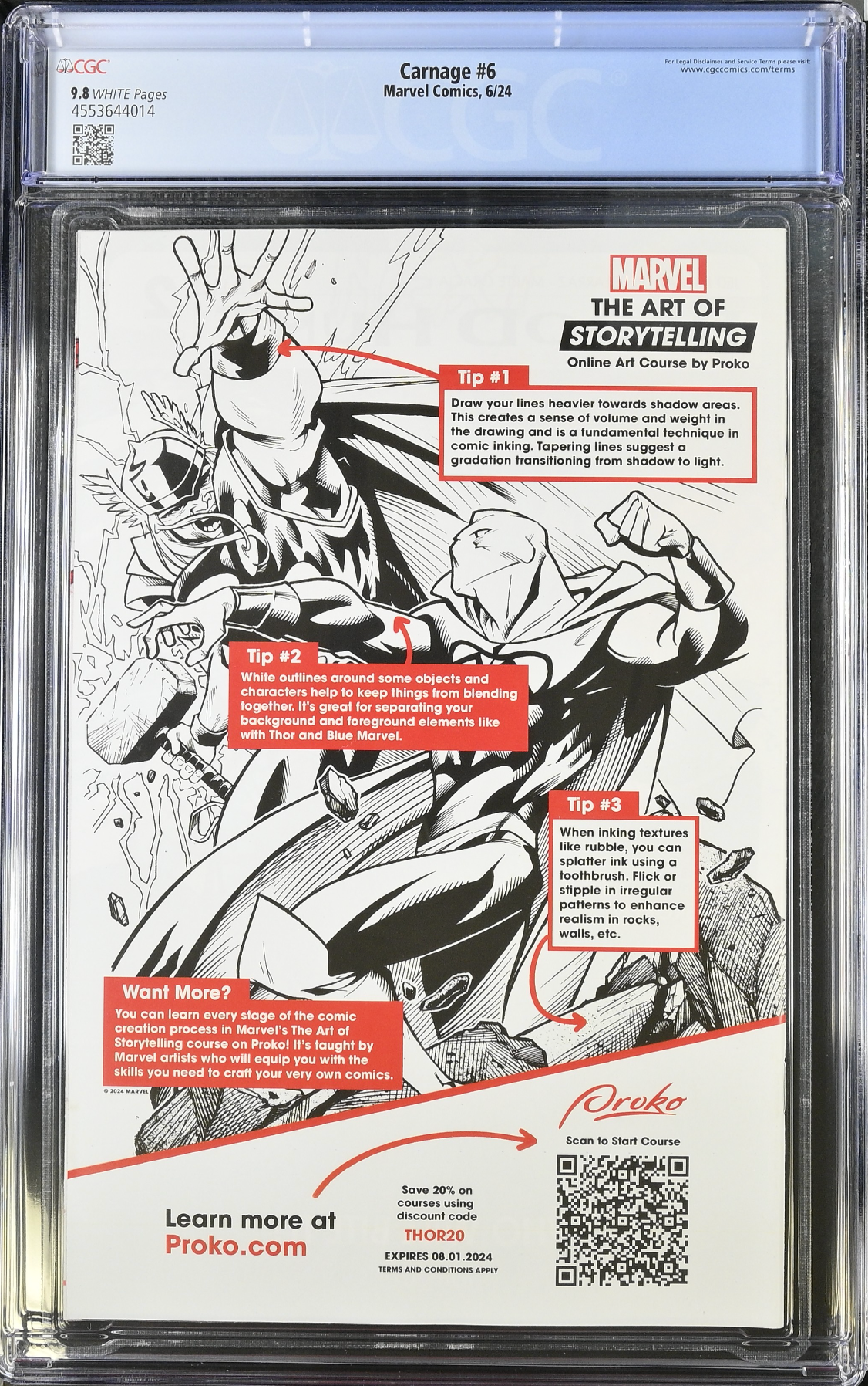 Carnage #6 CGC 9.8