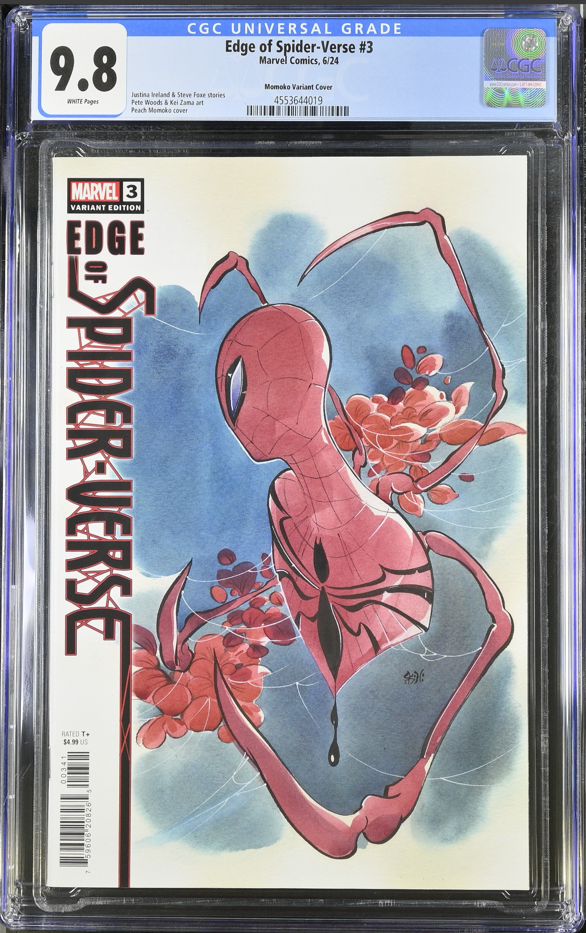 Edge of Spider-Verse (2024) #3 Momoko Variant CGC 9.8