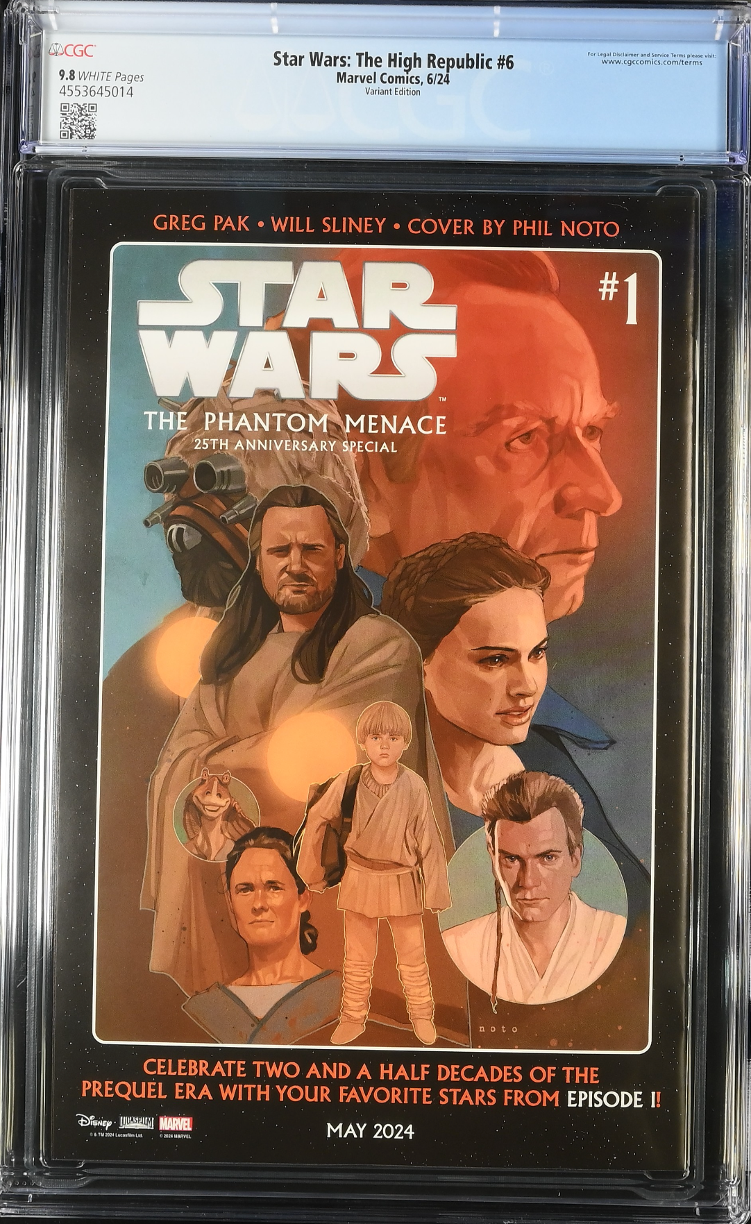 Star Wars: The High Republic (Phase III) #6 Lopez Variant CGC 9.8