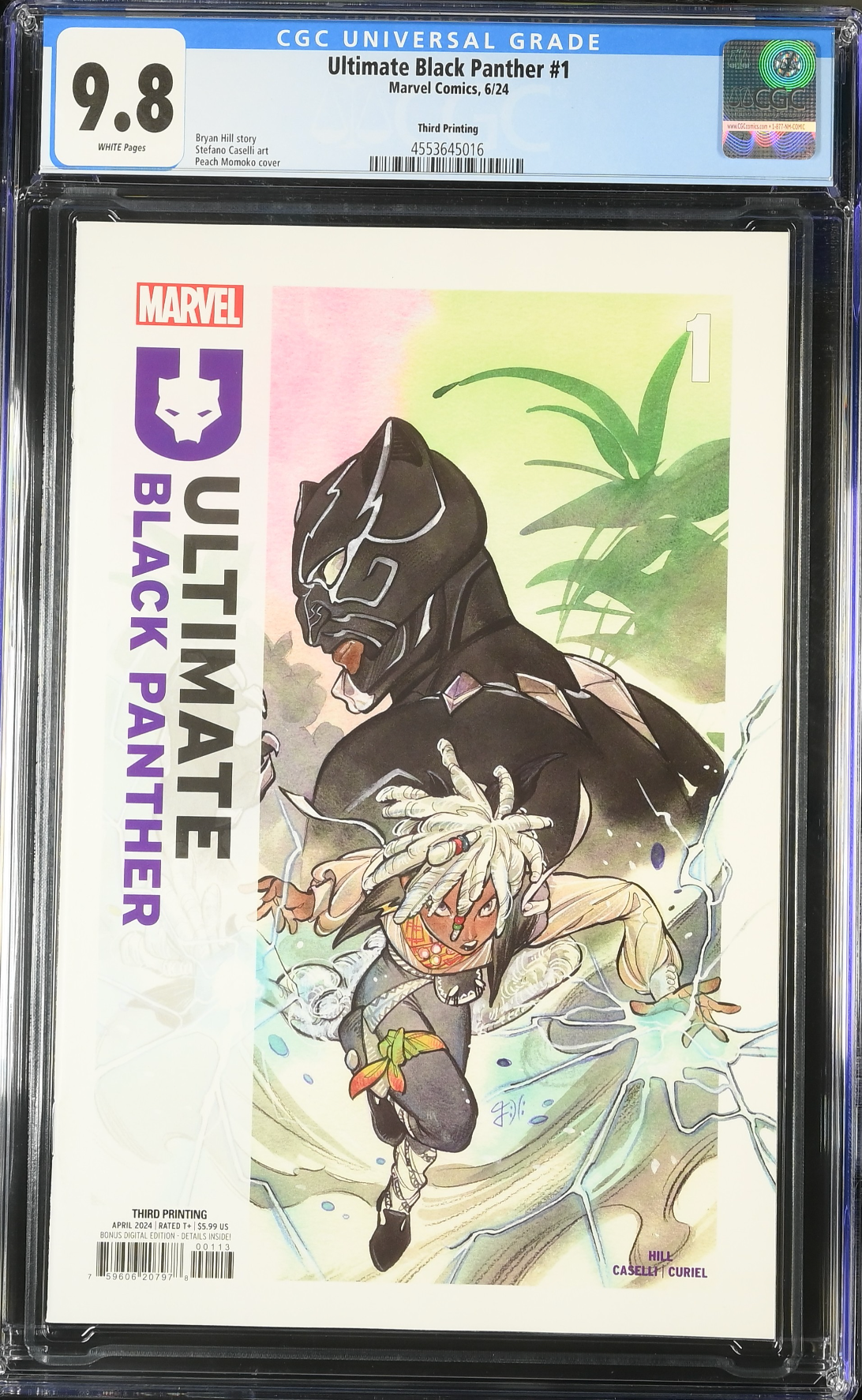 Ultimate Black Panther #1 Third Printing CGC 9.8