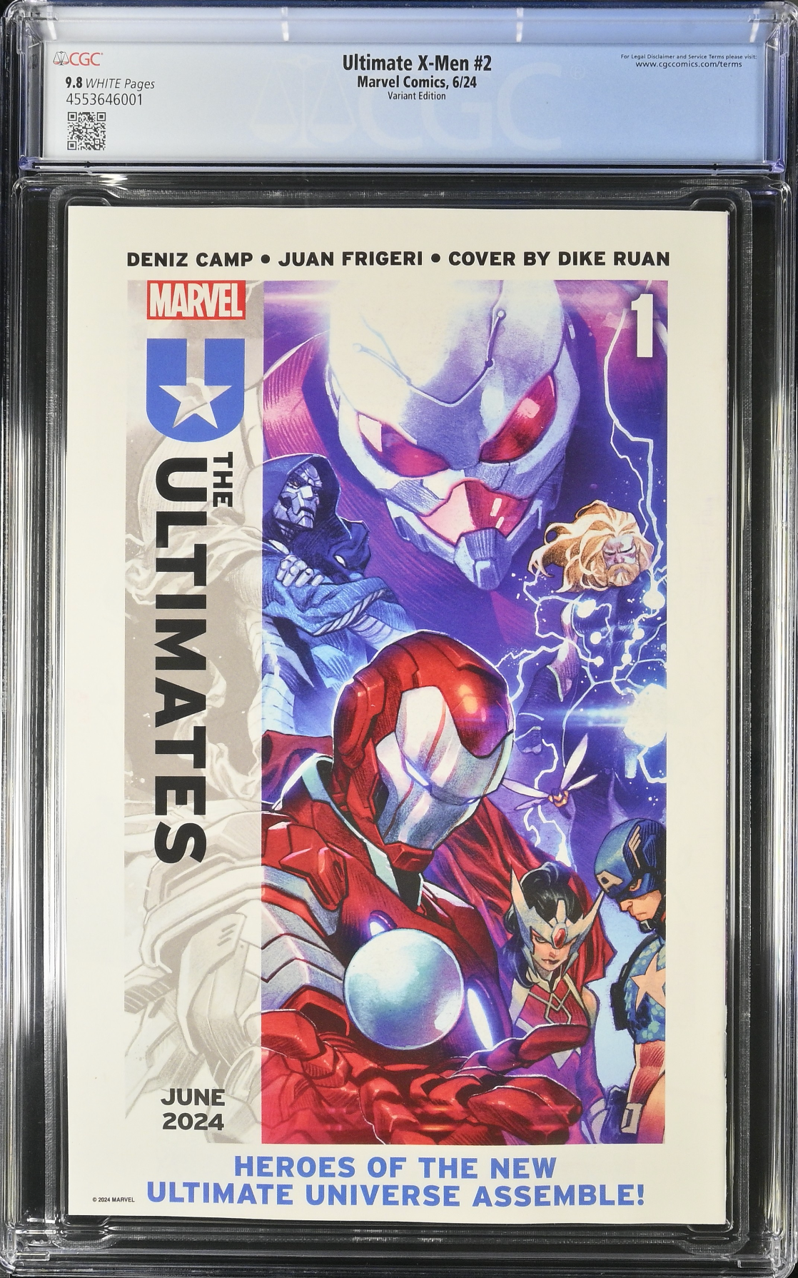 Ultimate X-Men #2 Cola Variant CGC 9.8