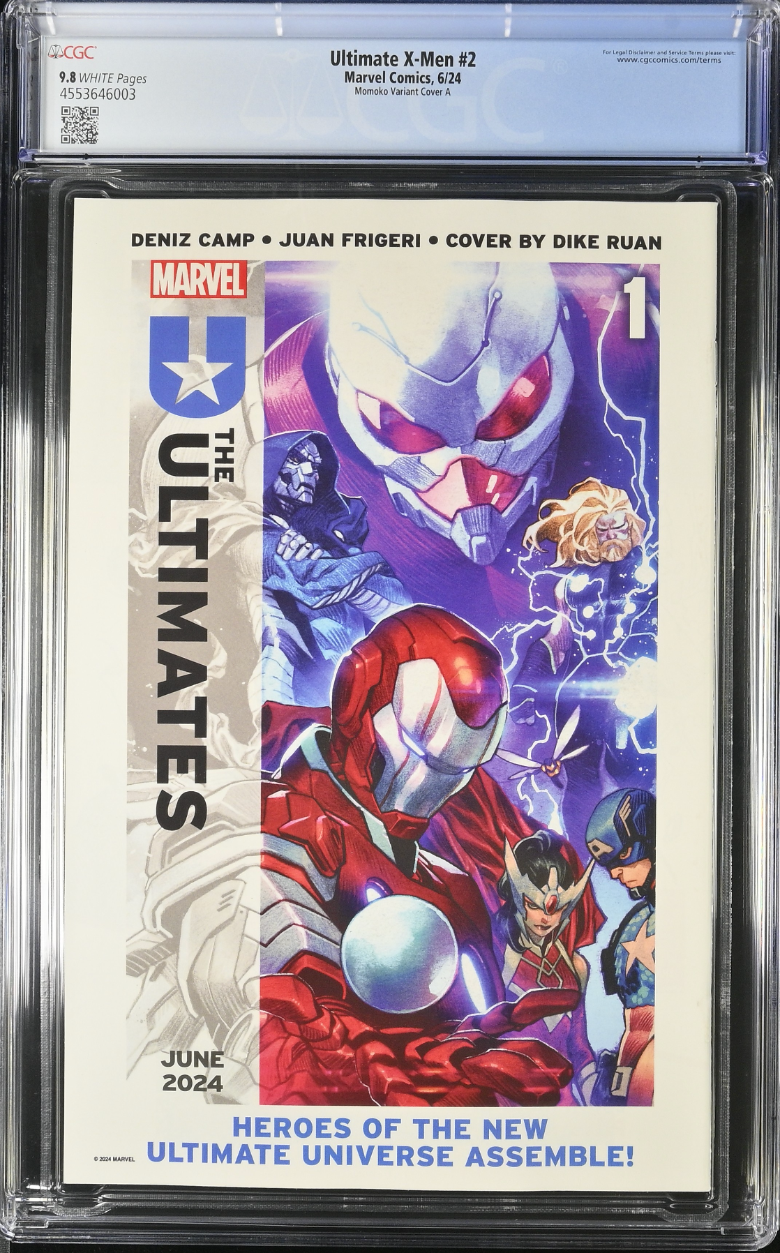 Ultimate X-Men #2 Momoko Variant CGC 9.8