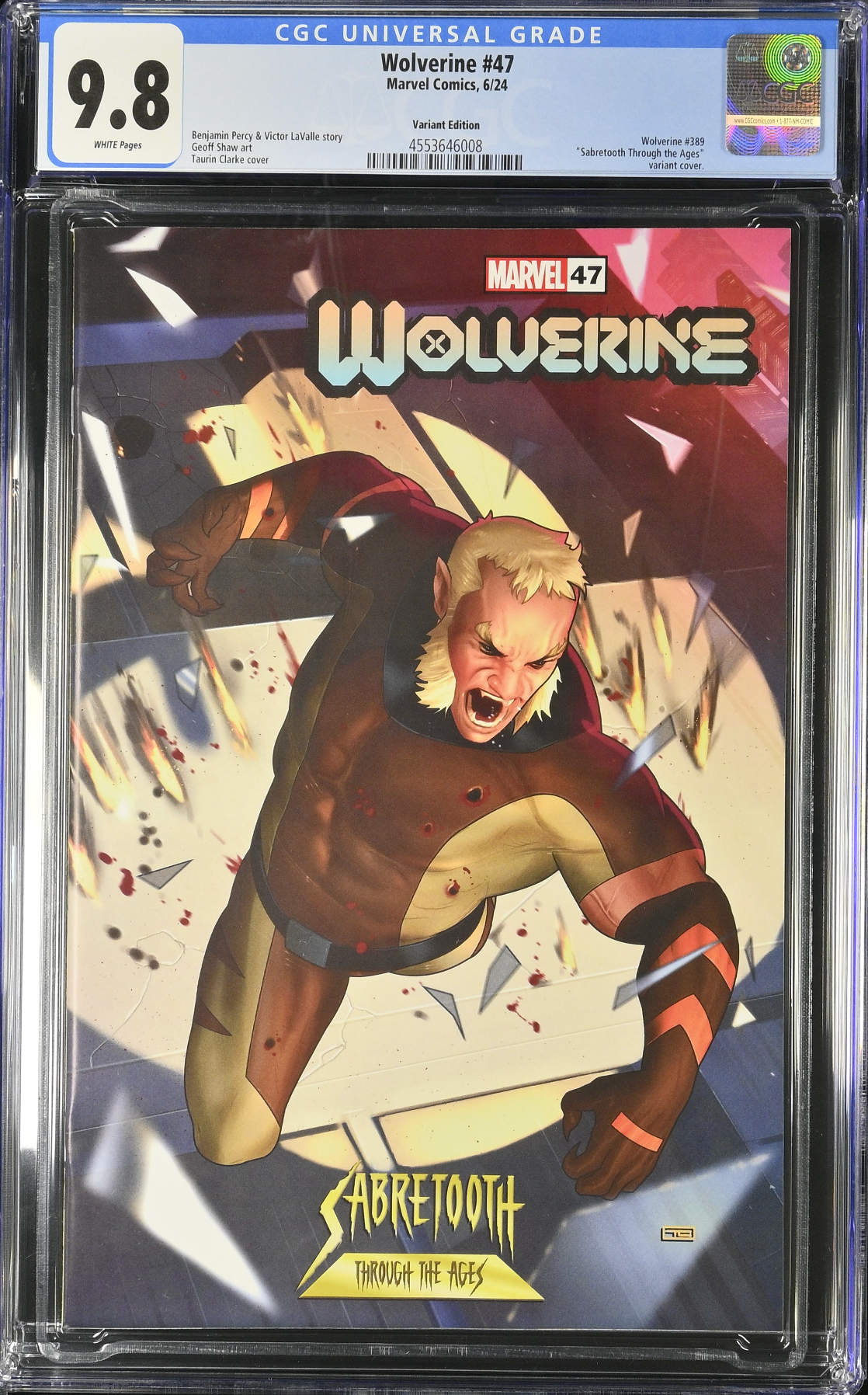 Wolverine #47 Clarke Variant CGC 9.8