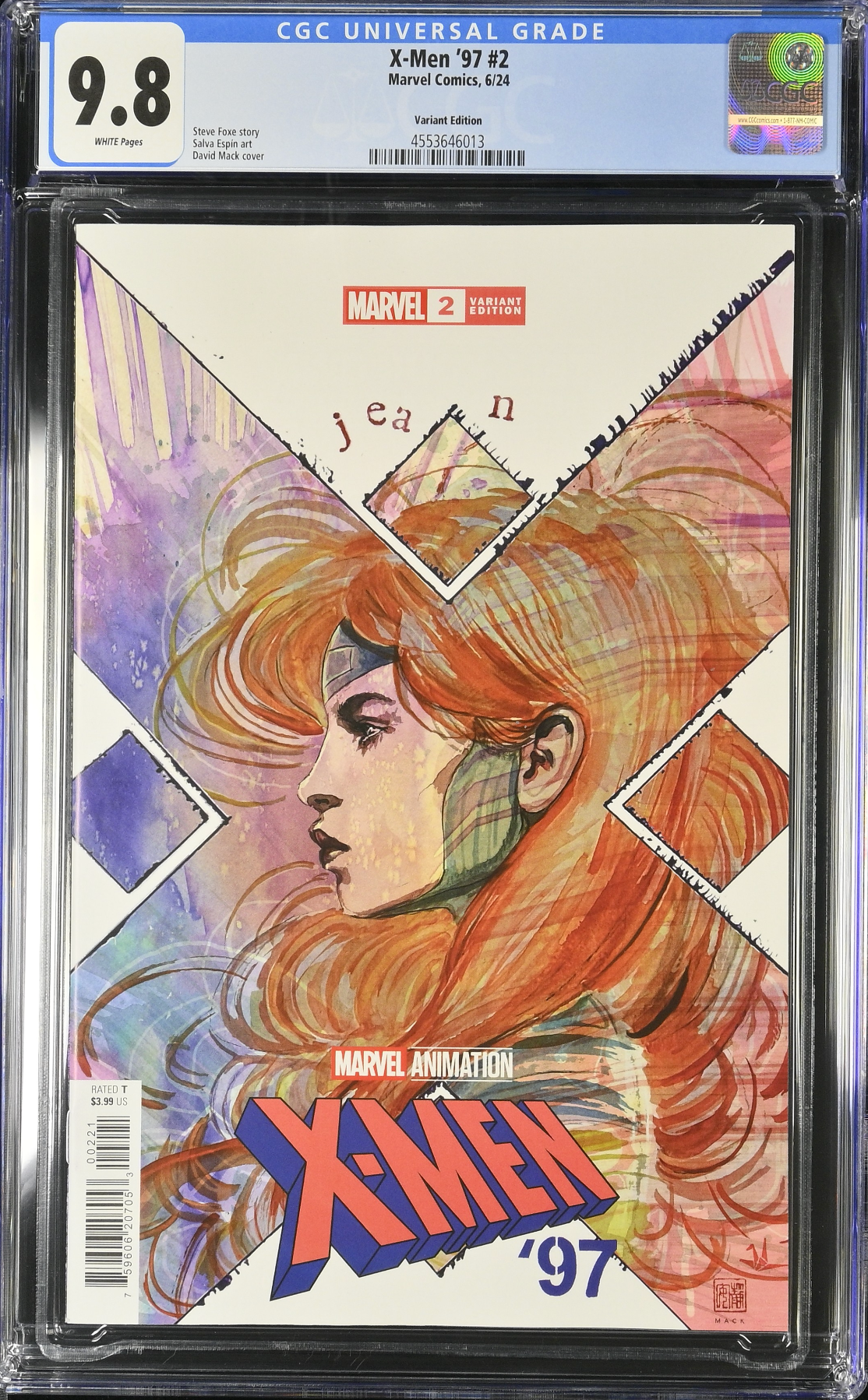 X-Men '97 #2 Mack Variant CGC 9.8