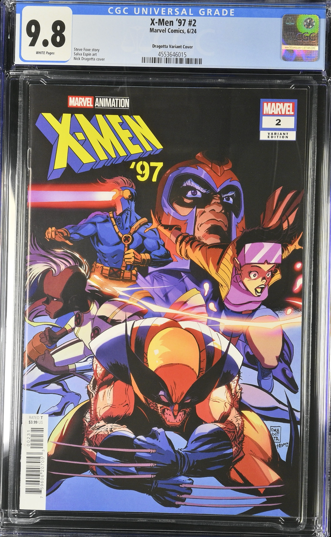 X-Men '97 #2 Dragotta Variant CGC 9.8