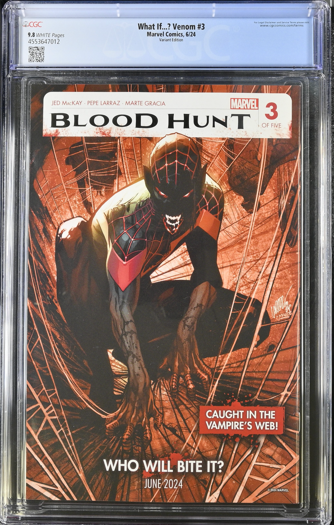 What If...? Venom #3 Momoko Variant CGC 9.8