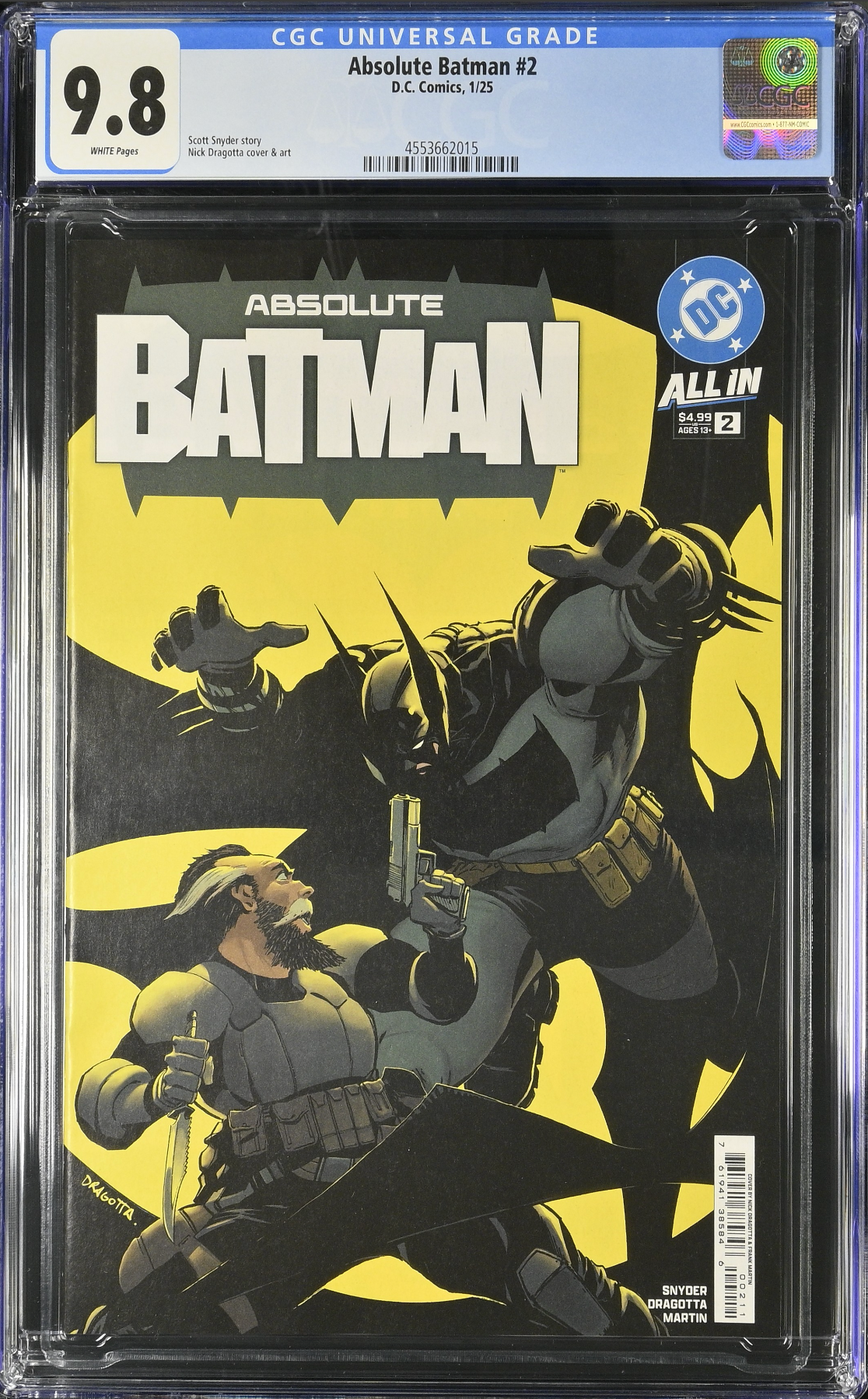 Absolute Batman #2 CGC 9.8