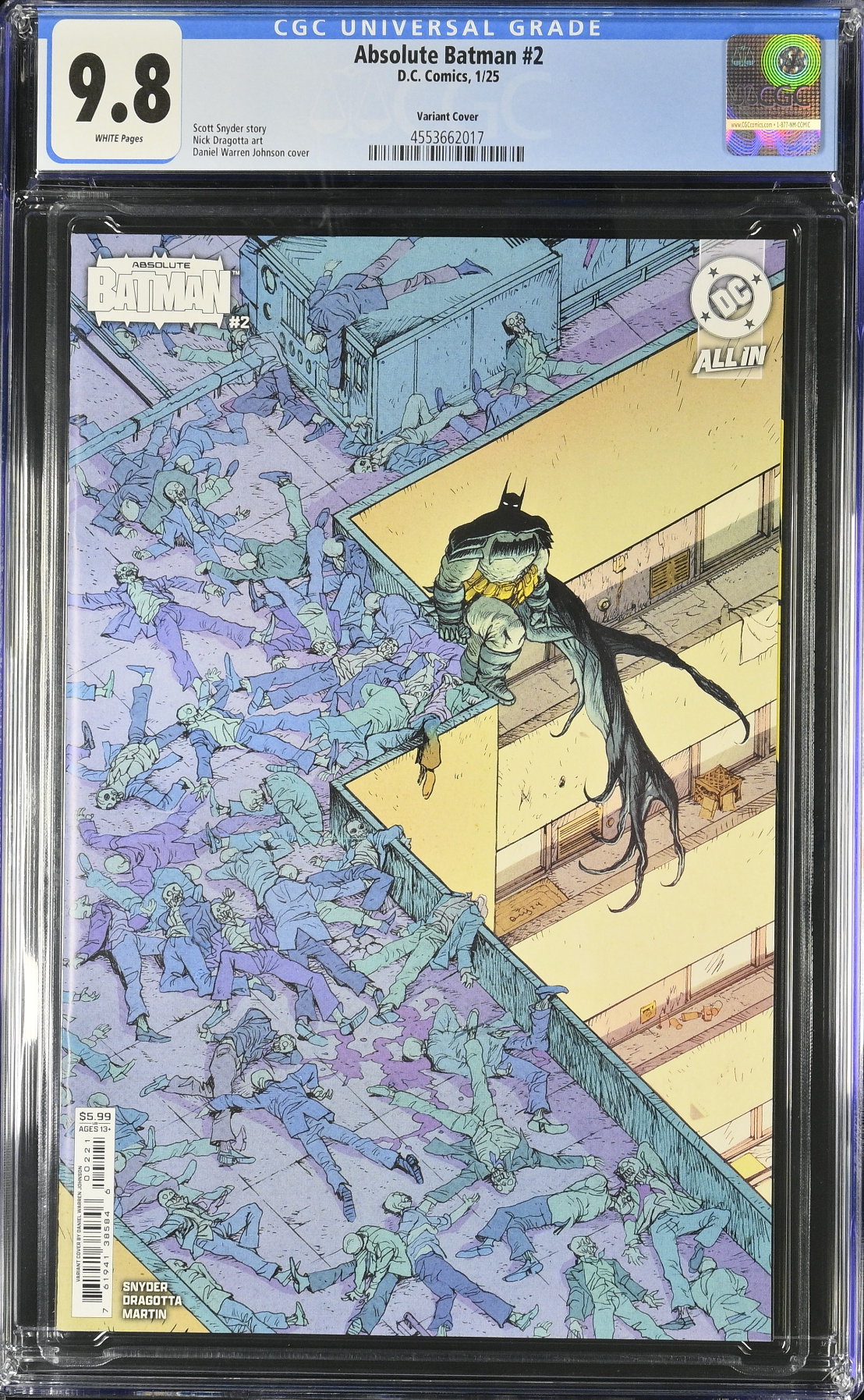 Absolute Batman #2 Johnson Variant CGC 9.8