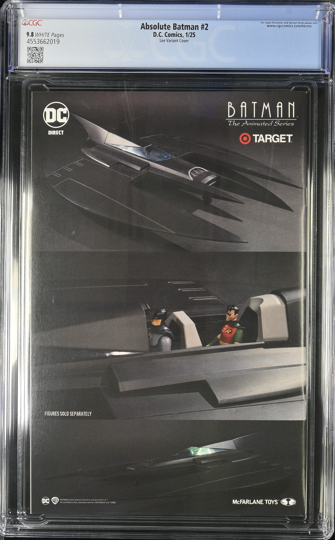 Absolute Batman #2 Jim Lee Variant CGC 9.8