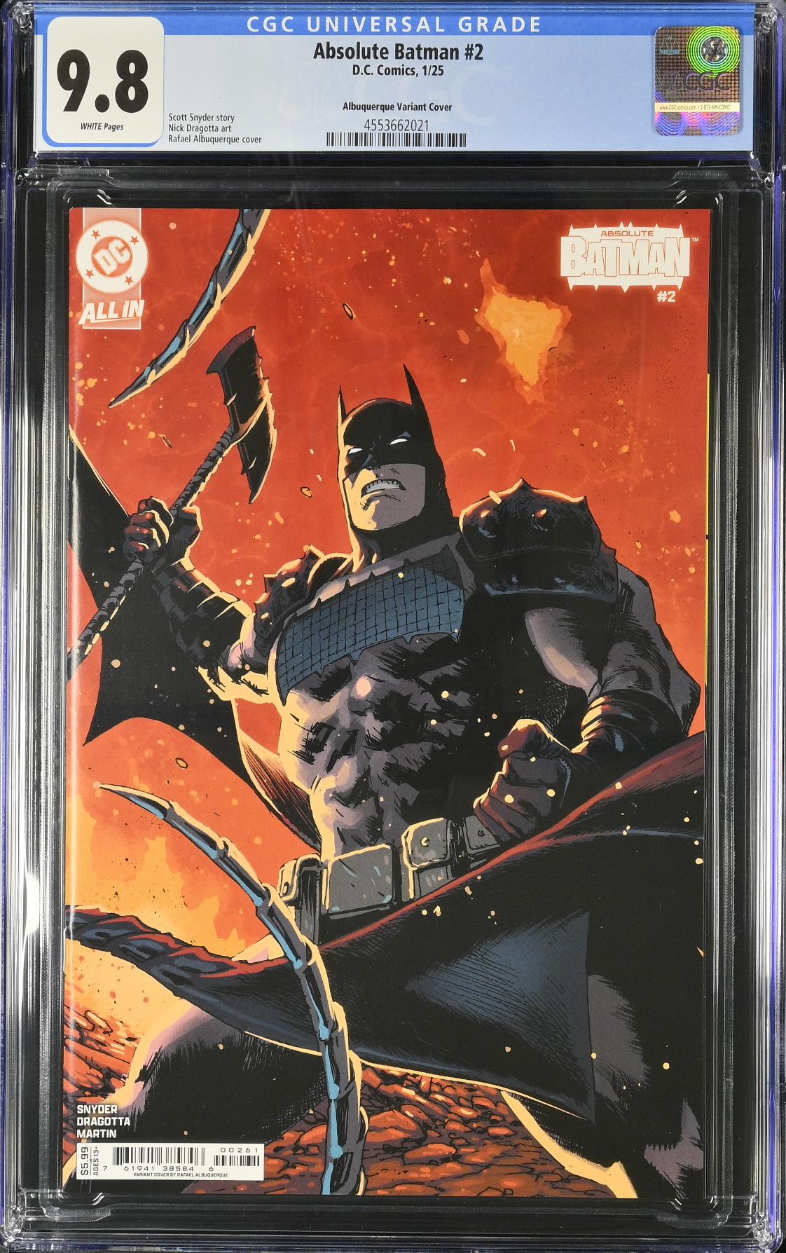 Absolute Batman #2 Albuquerque Variant CGC 9.8