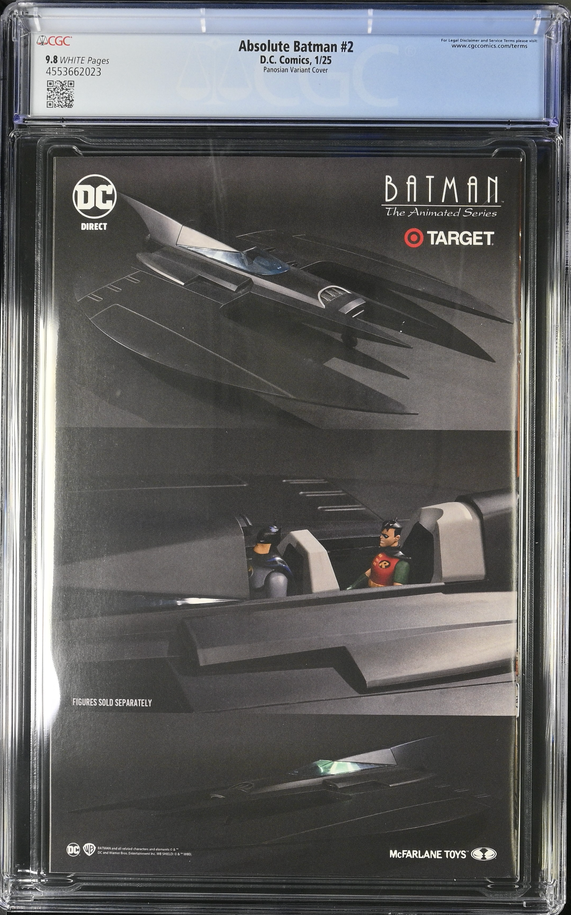 Absolute Batman #2 Panosian Variant CGC 9.8