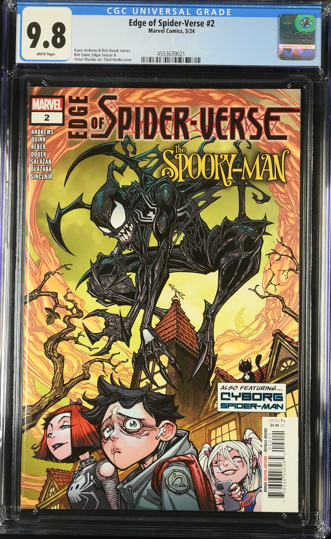 Edge of Spider-Verse (2024) #2 CGC 9.8