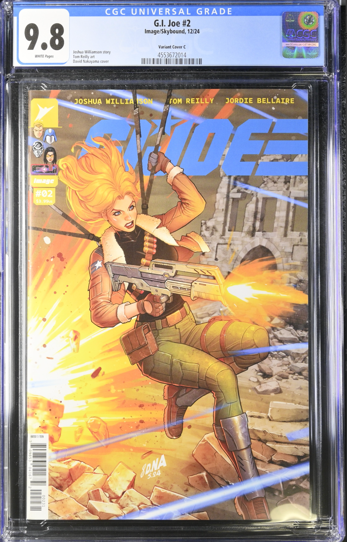 G.I. Joe #2 Nakayama 1:10 Connecting Retailer Incentive Variant CGC 9.8