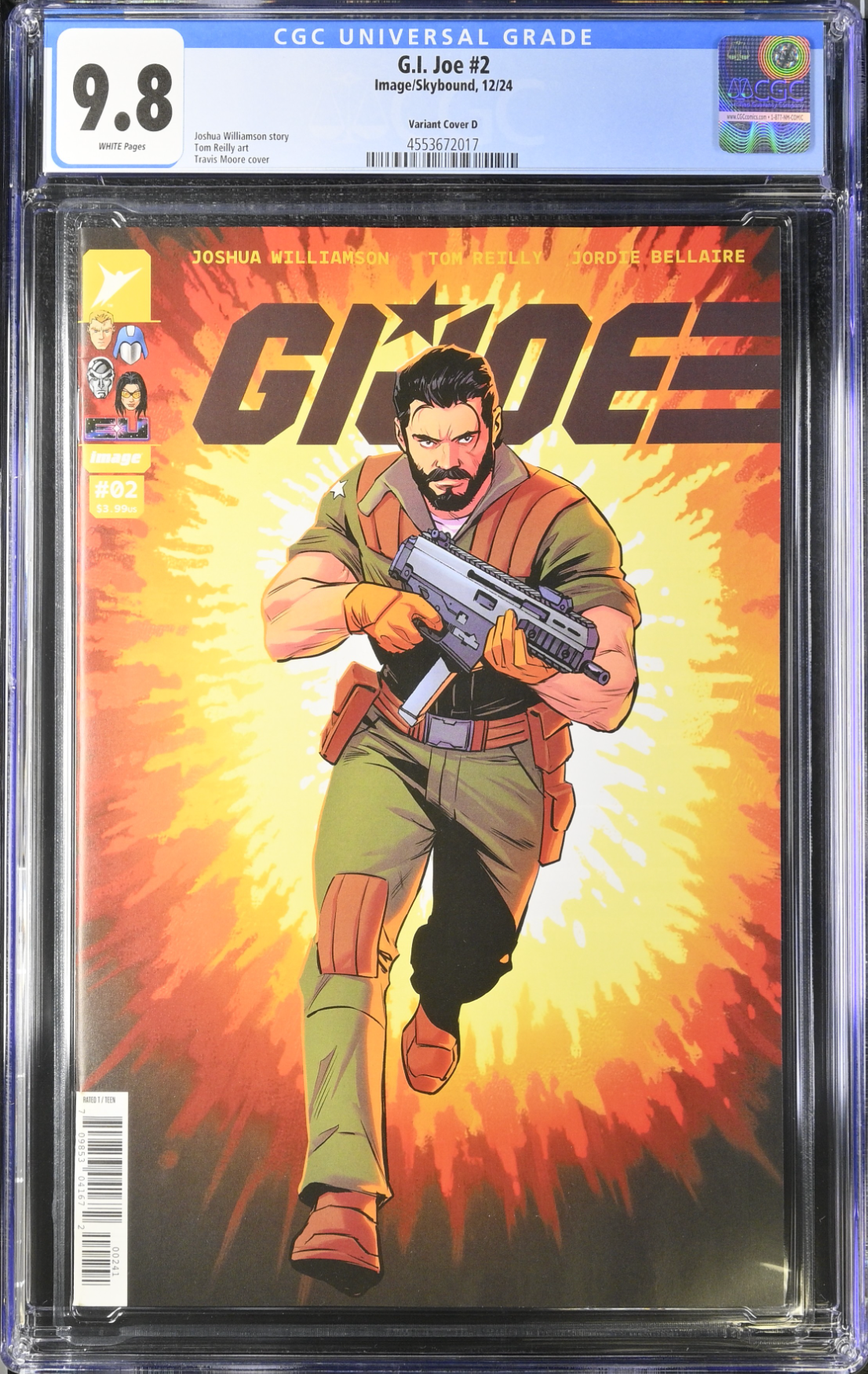 G.I. Joe #2 Moore 1:25 Retailer Incentive Variant CGC 9.8