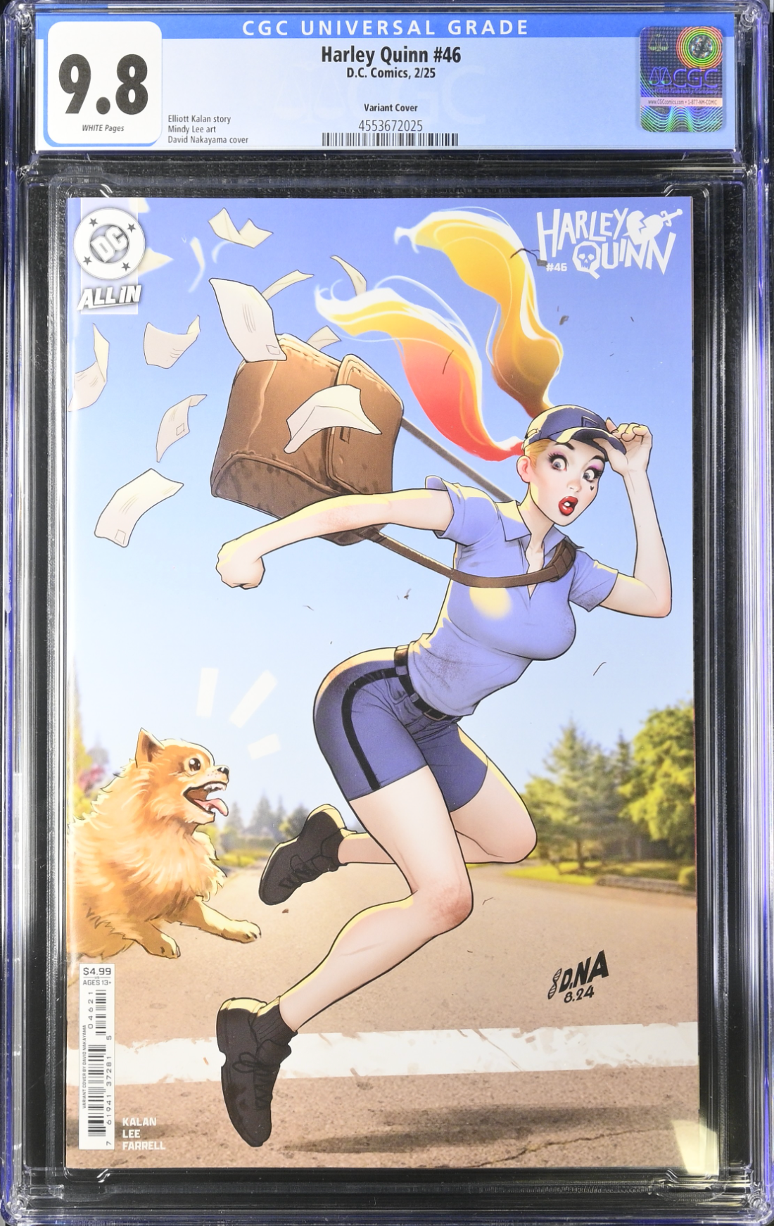 Harley Quinn #46 Nakayama Variant CGC 9.8