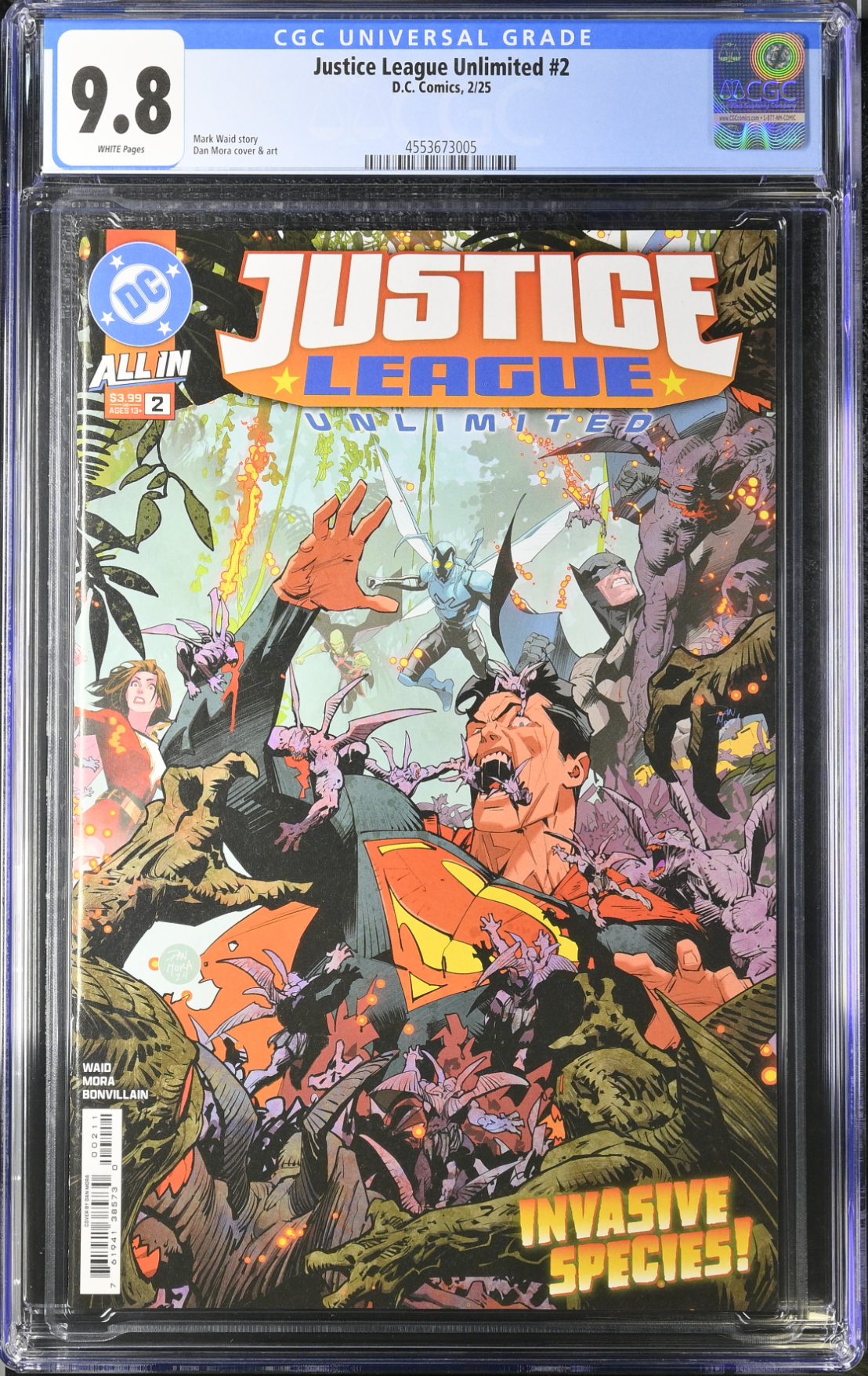 Justice League Unlimited #2 CGC 9.8