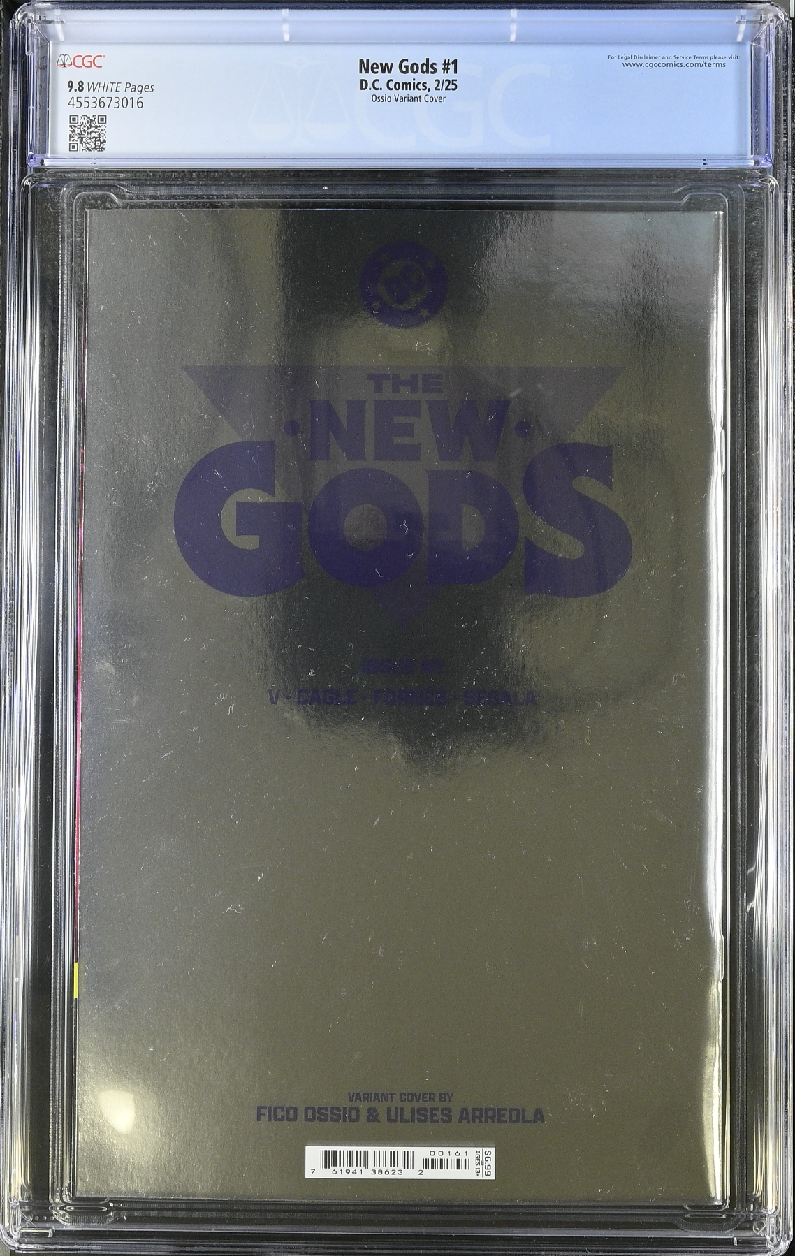 New Gods #1 Ossio Foil Variant CGC 9.8