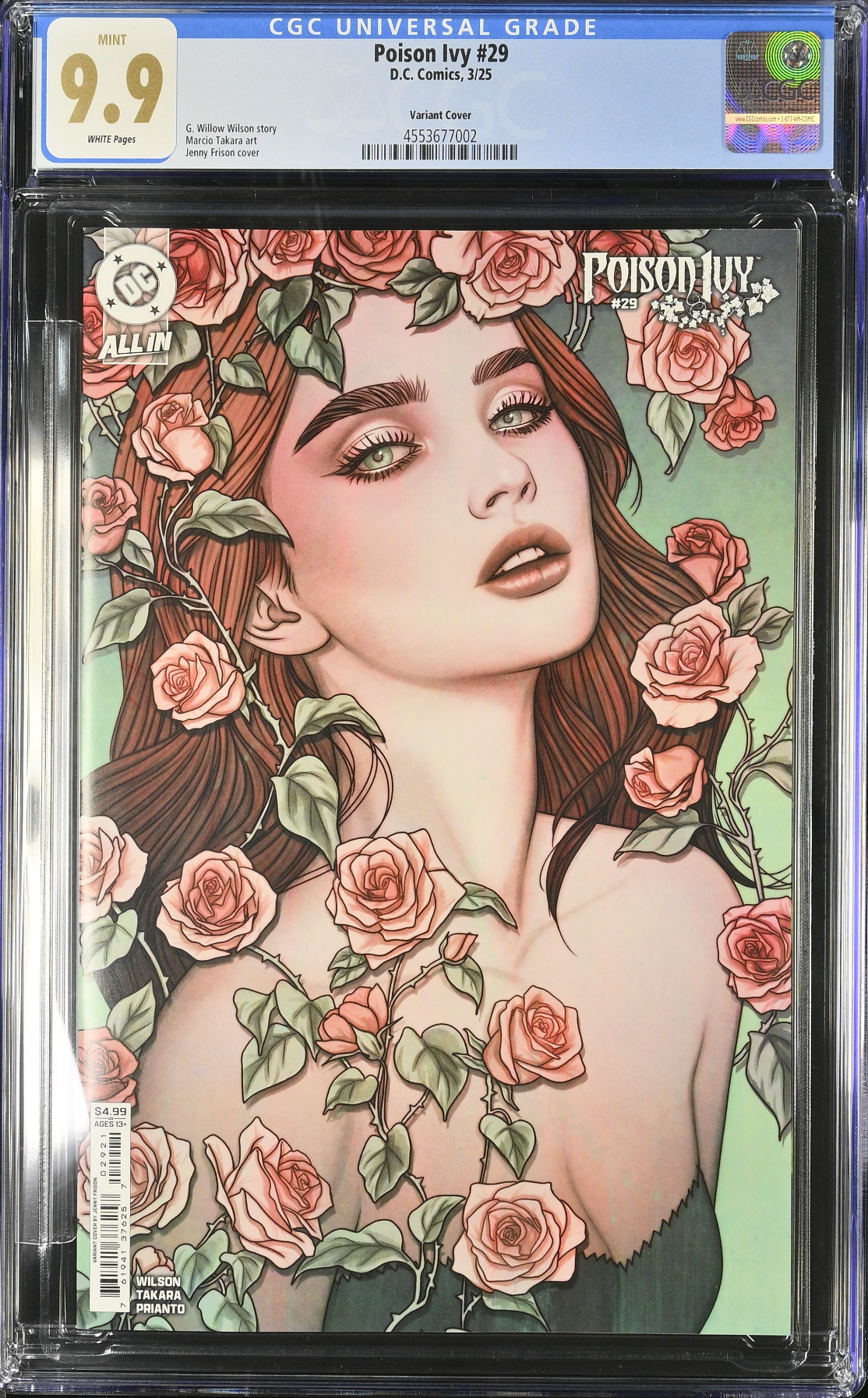 Poison Ivy #29 Frison Variant CGC 9.9