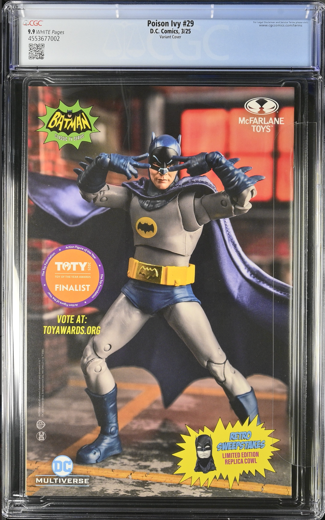 Poison Ivy #29 Frison Variant CGC 9.9